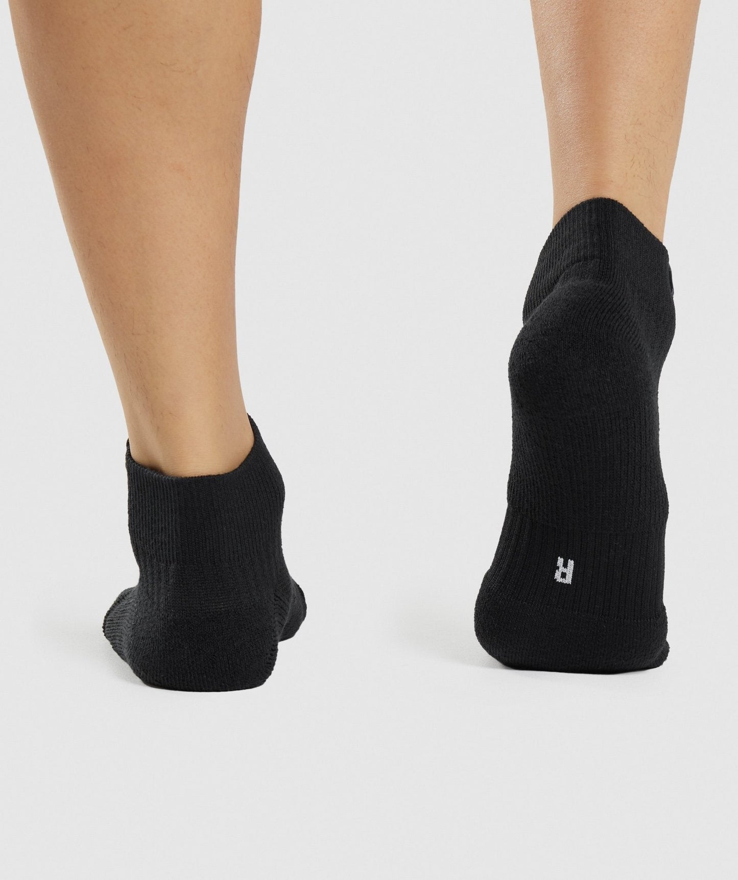 Gymshark Woven Tab Sneaker Socks 3pk - Black