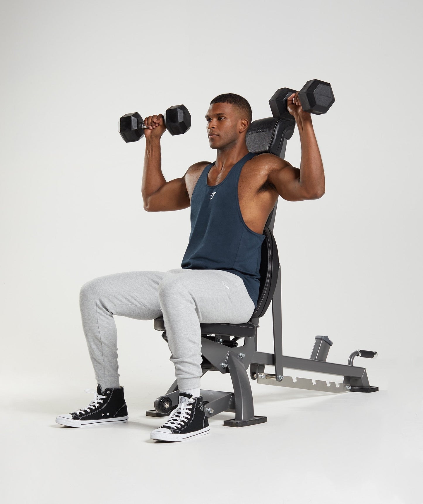Gymshark React Stringer - Navy