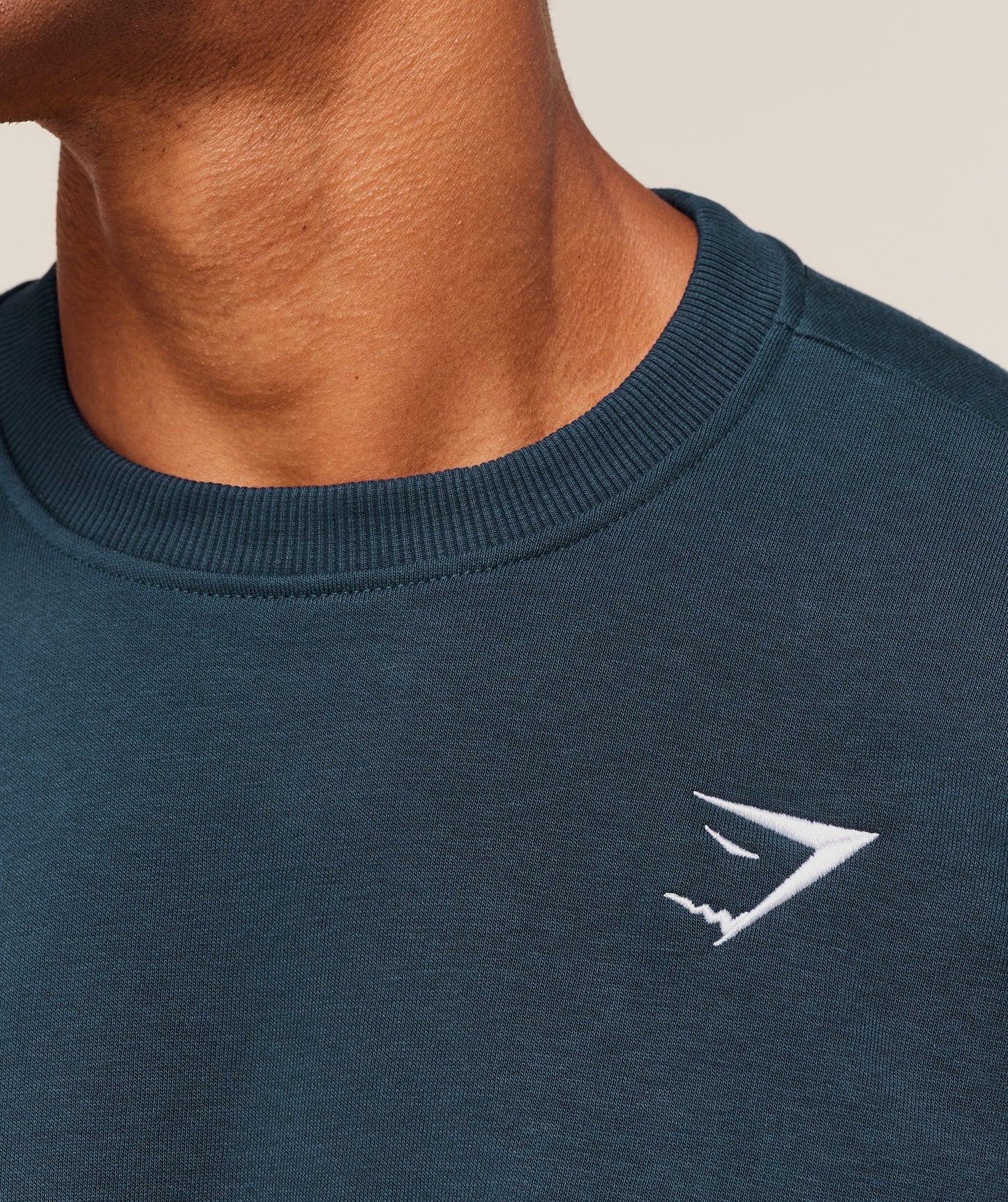 Gymshark Oversized Crest Crew - Navy