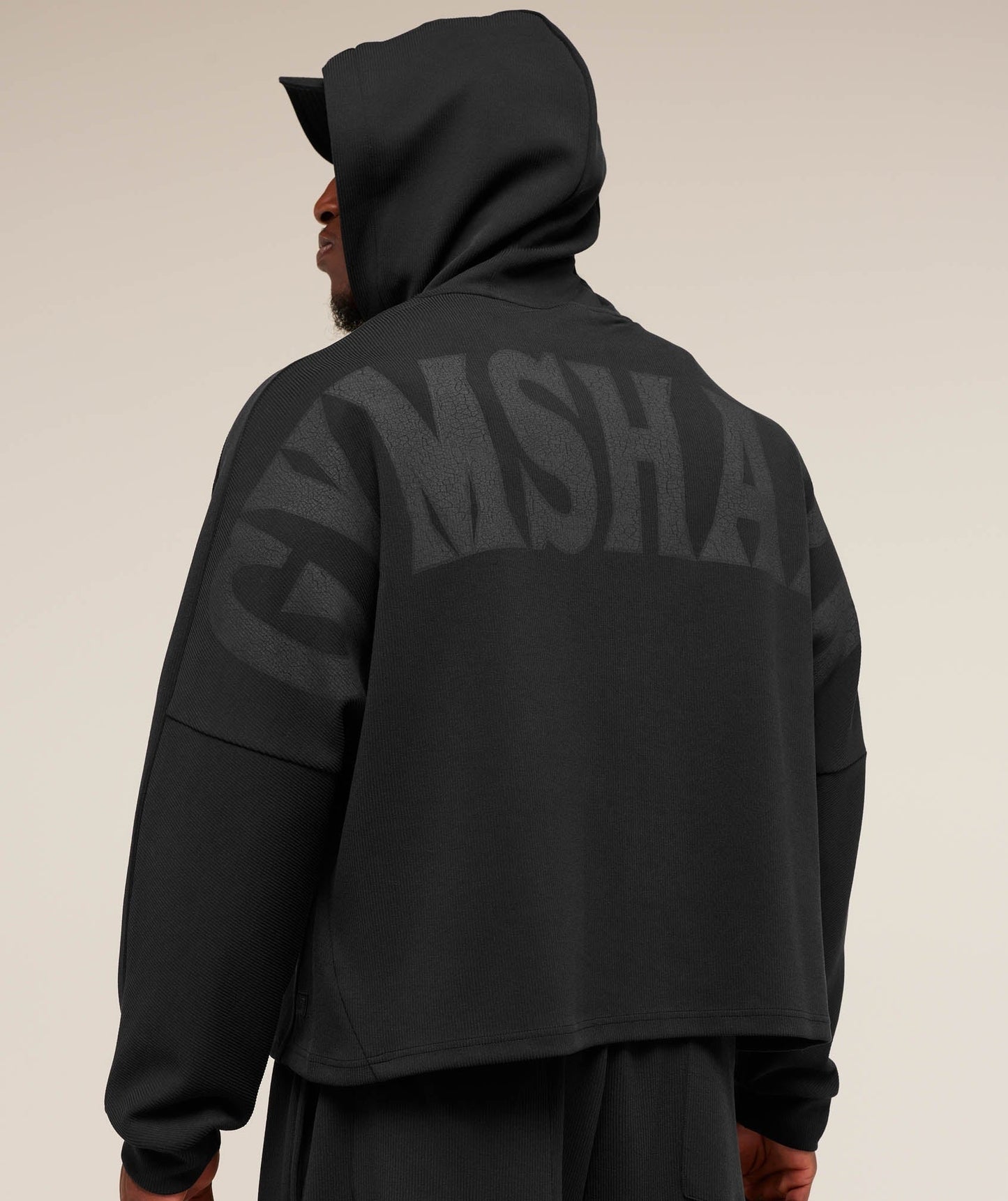 Gymshark Bodybuilding Zip Up Hoodie - GS Black