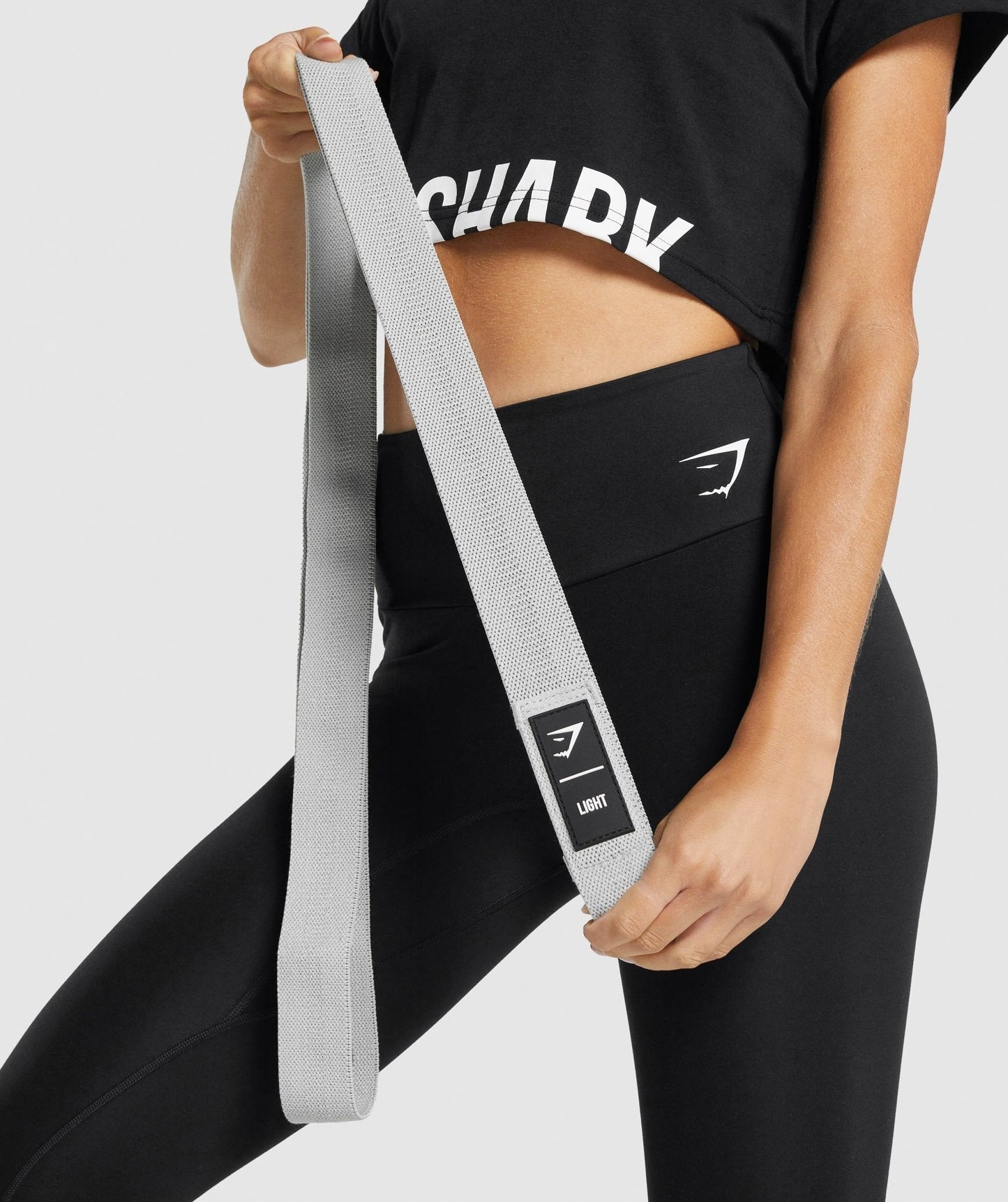 Gymshark Long Light Resistance Band - Light Grey