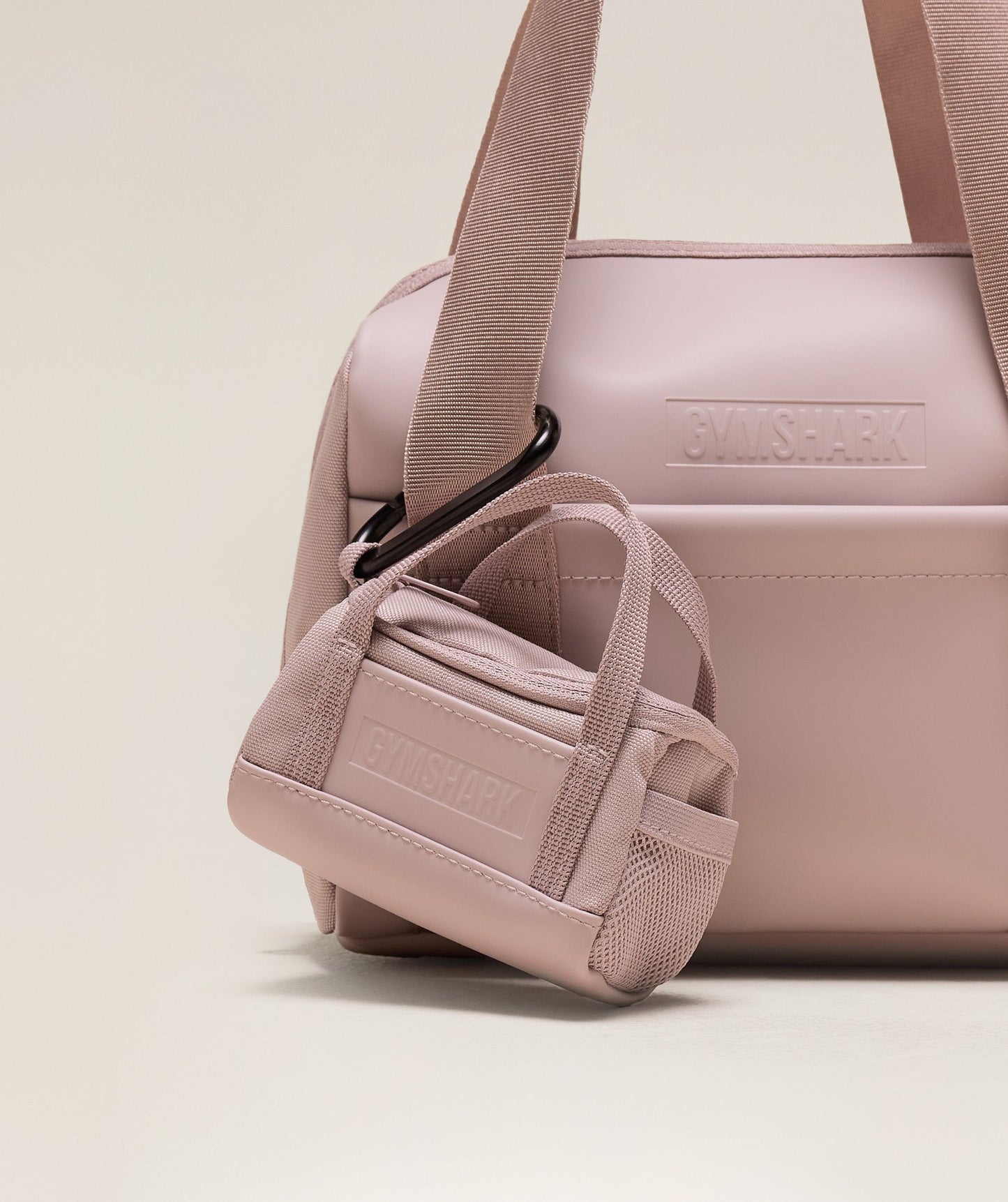 Gymshark Mini Everyday Holdall Keychain - Muted Pink