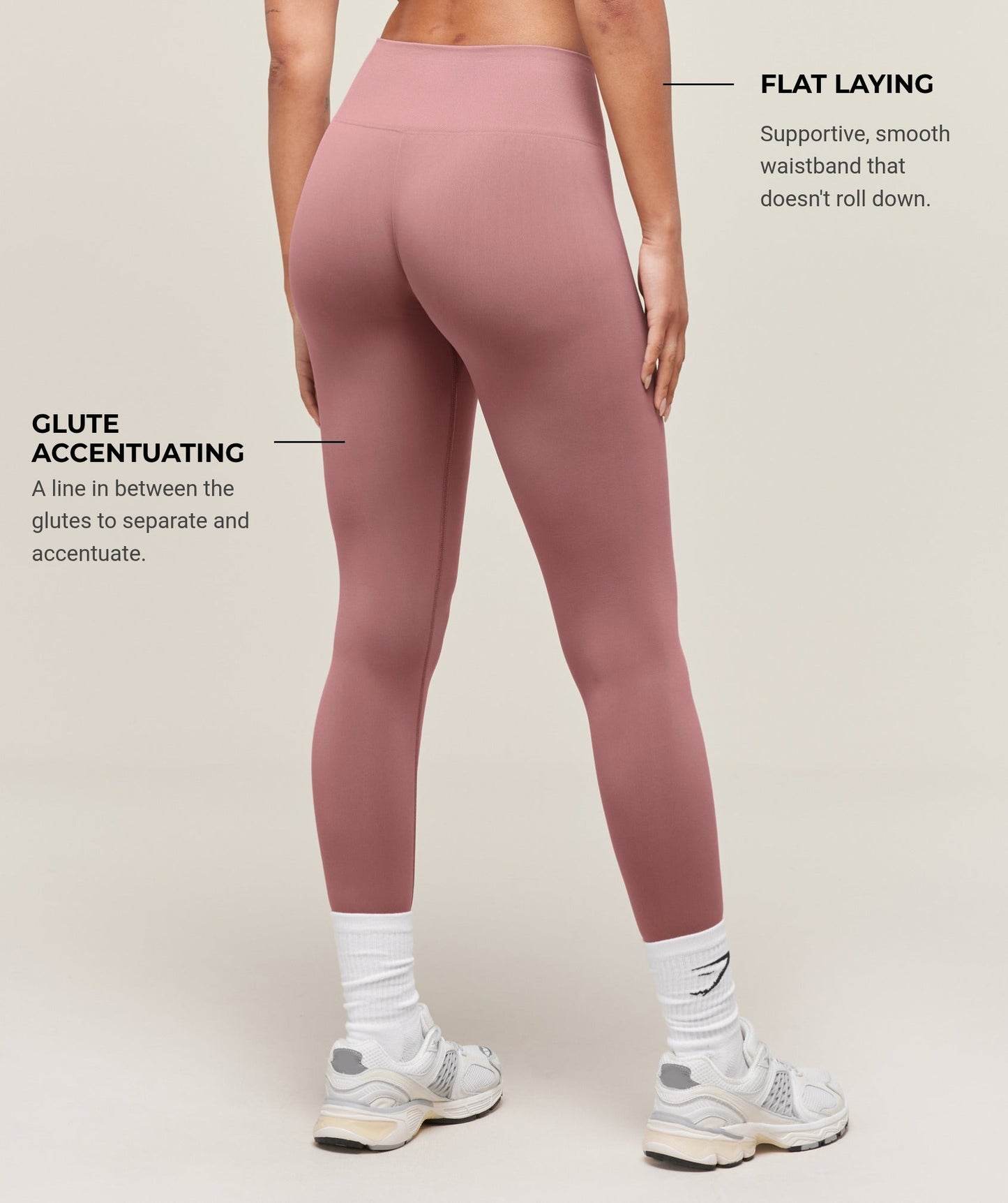 Gymshark Soft Sculpt Leggings - Calm Pink