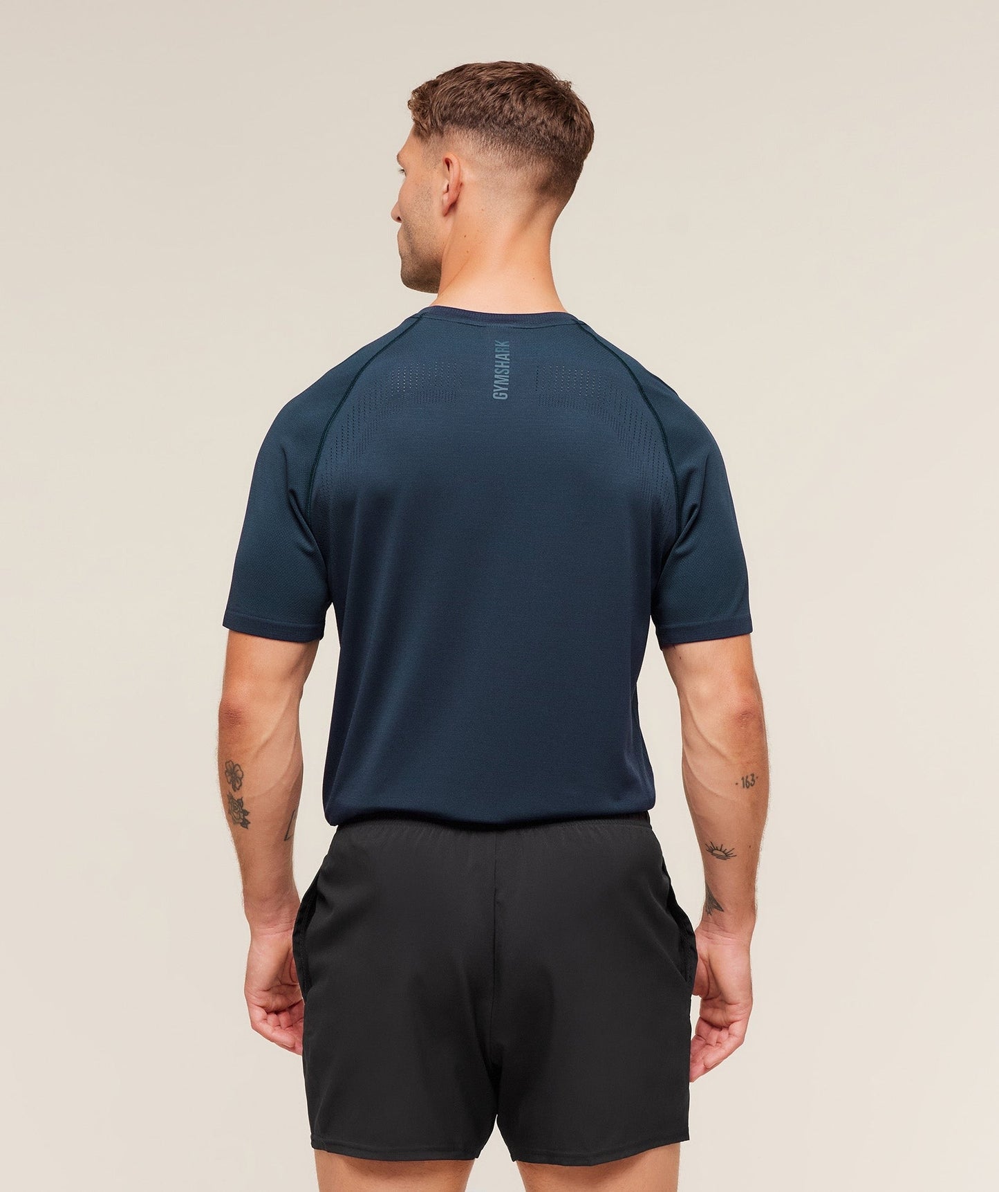 Gymshark Versatile Seamless T-Shirt - Bench Blue/Compound Blue