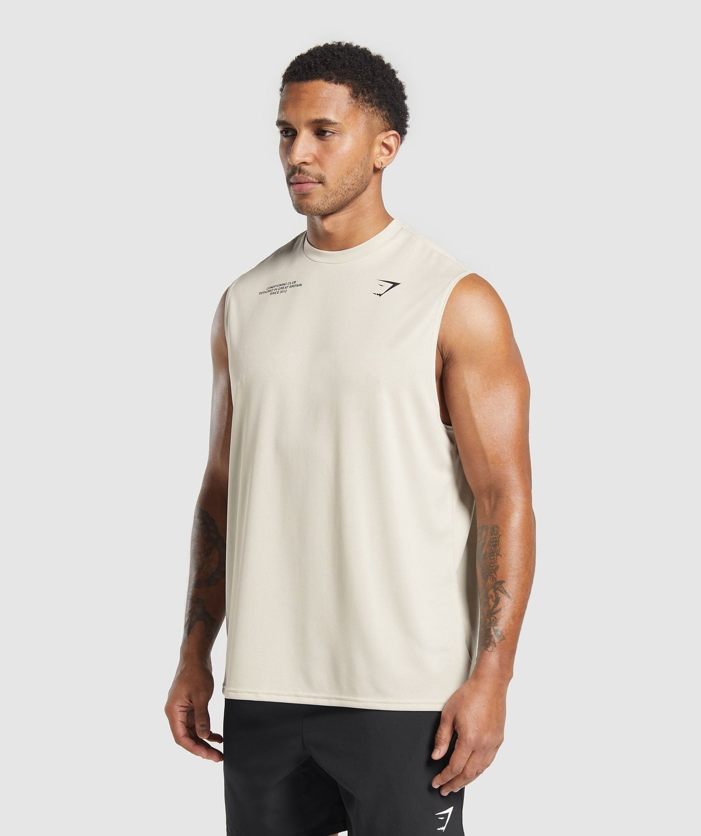 Gymshark Conditioning Club Tank - Pebble Grey
