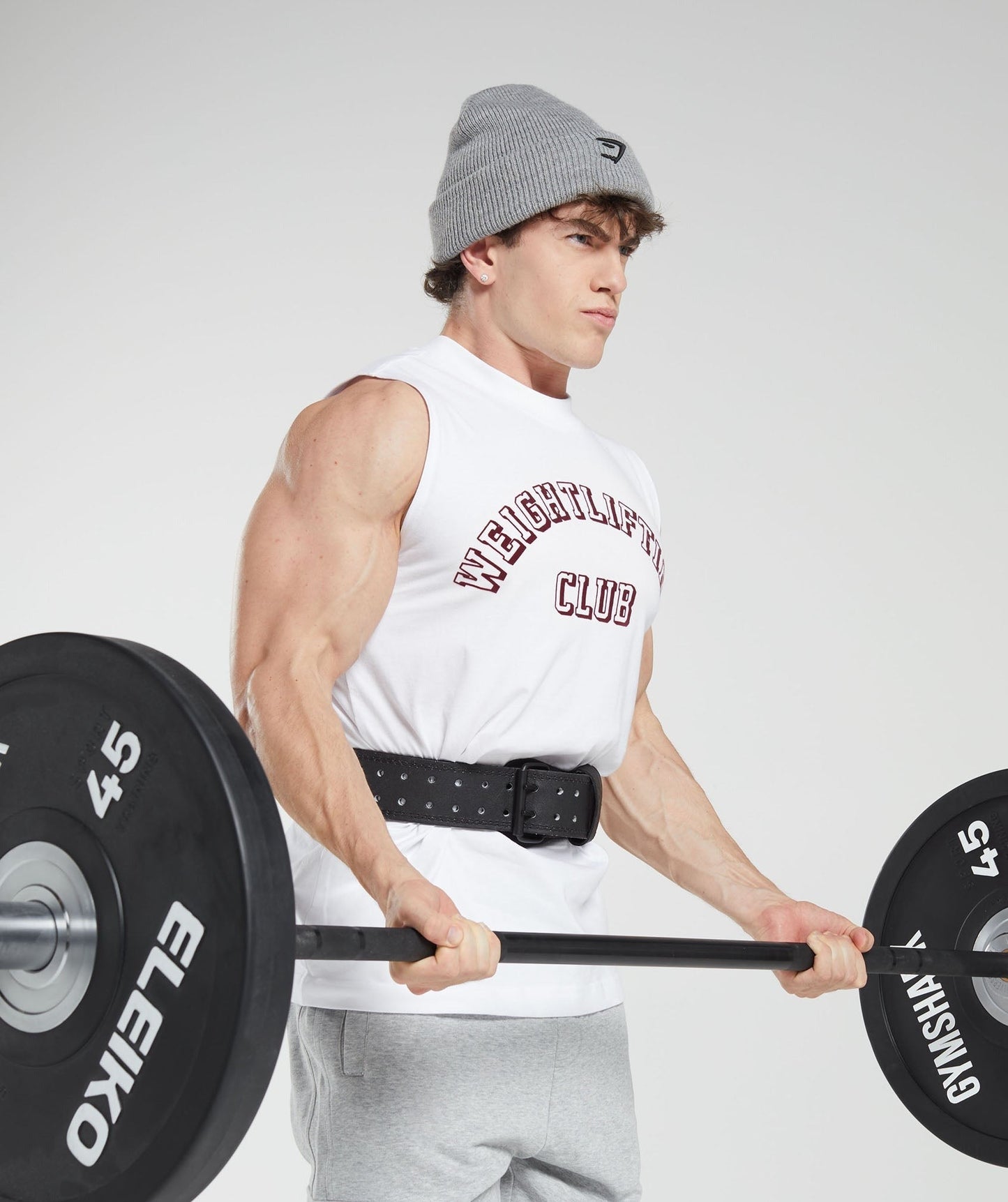 Gymshark Weightlifting Club Tank - White