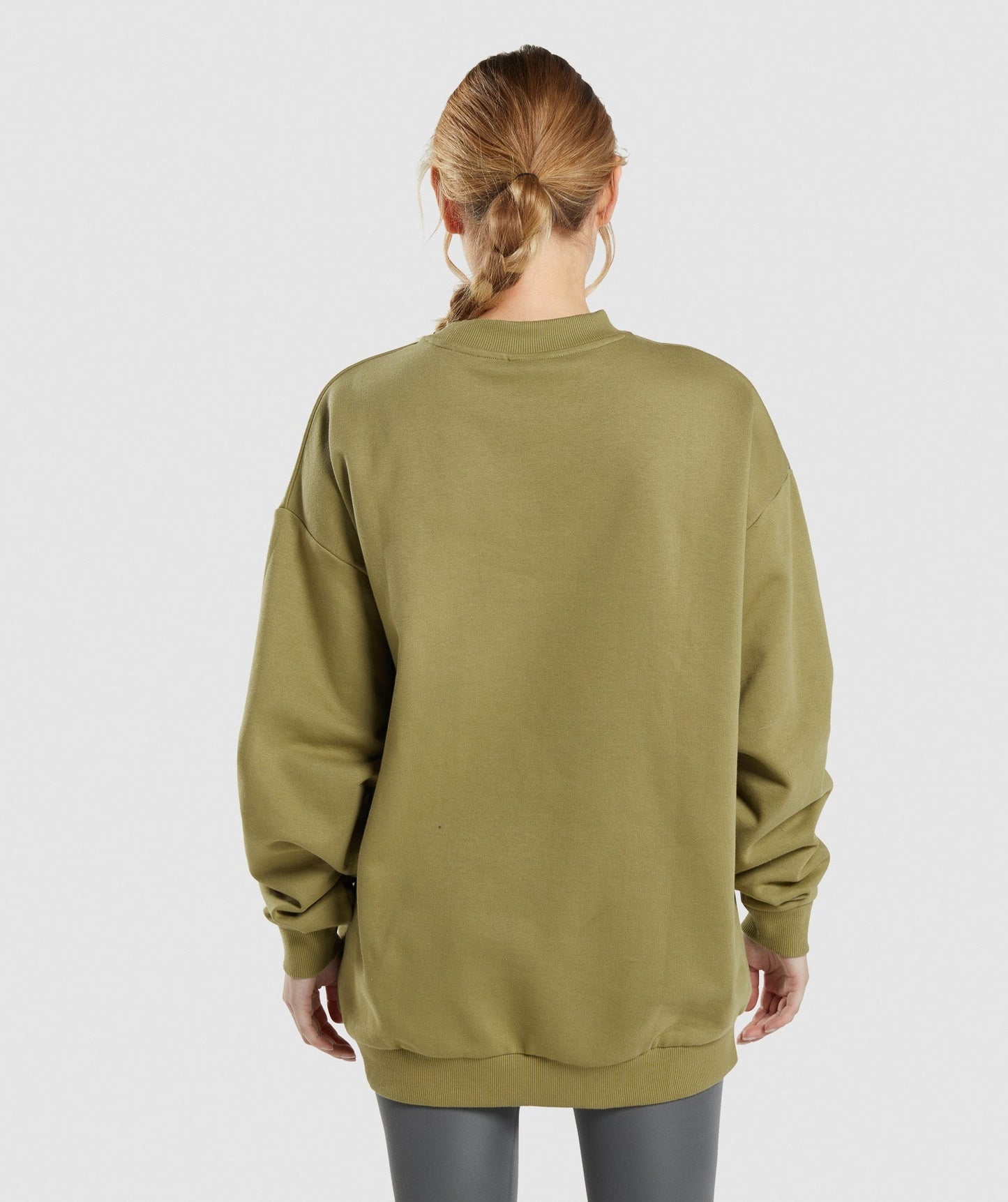 Gymshark Training Oversized Sweatshirt - Griffin Green