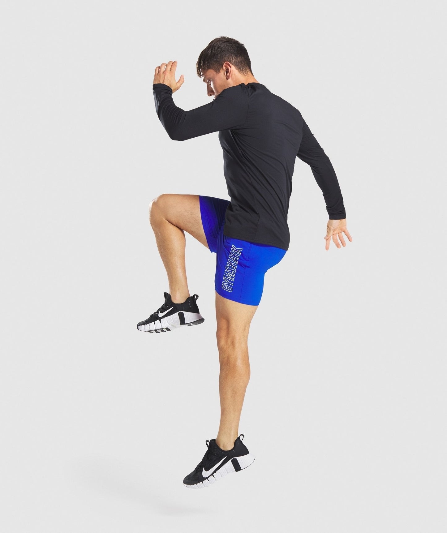 Gymshark Arrival Graphic Shorts - Blue