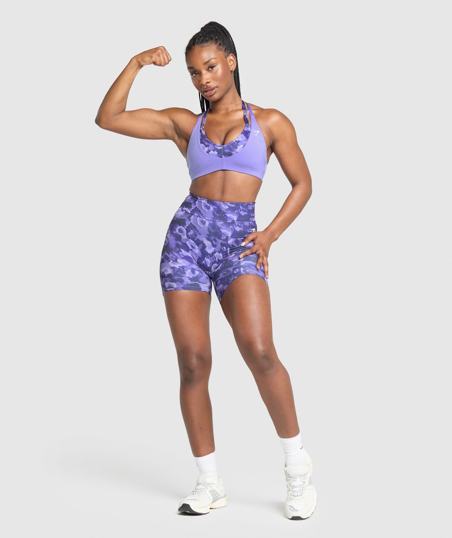 Gymshark Power Original Tight Shorts - Fresh Lilac