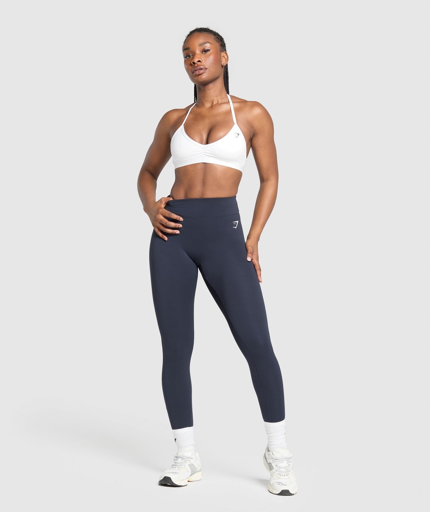 Gymshark Power Regular Leggings - Heavy Blue