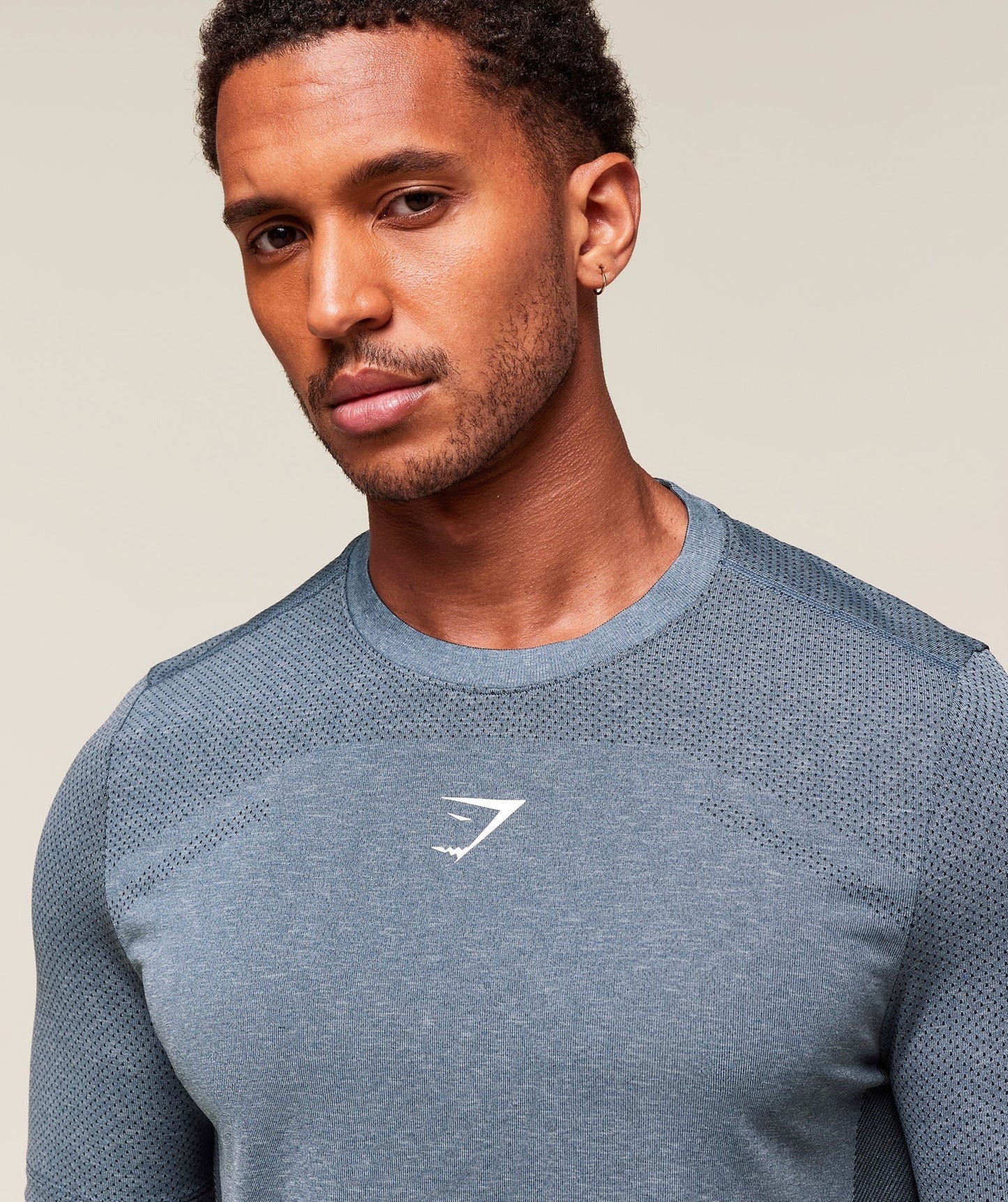 Gymshark Lightweight Seamless T-Shirt - Classic Blue/Success Blue