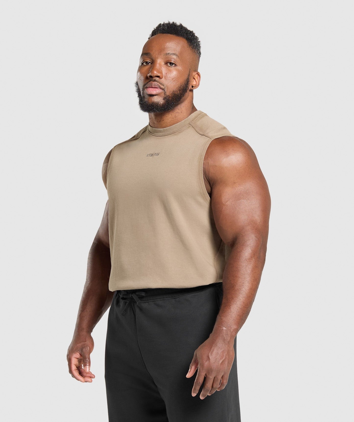 Gymshark Heavyweight Tank - Lifestyle Brown