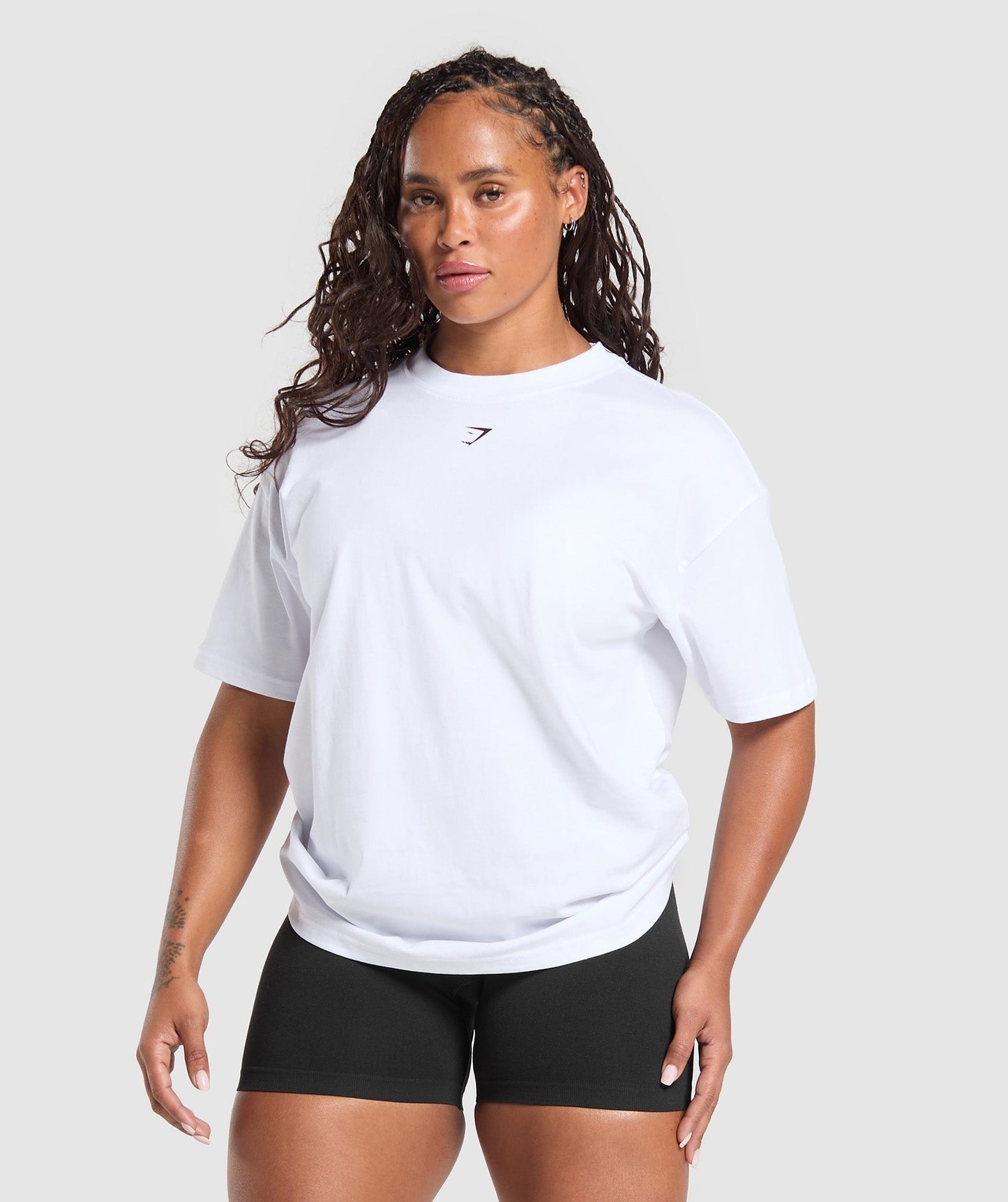 Gymshark Strength Department Graphic T-Shirt - White