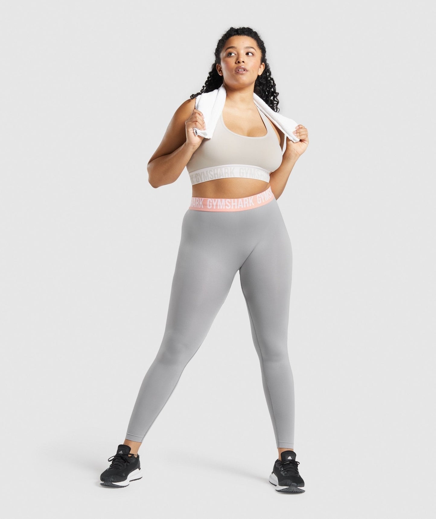 Gymshark Fit Seamless Leggings - Smokey Grey