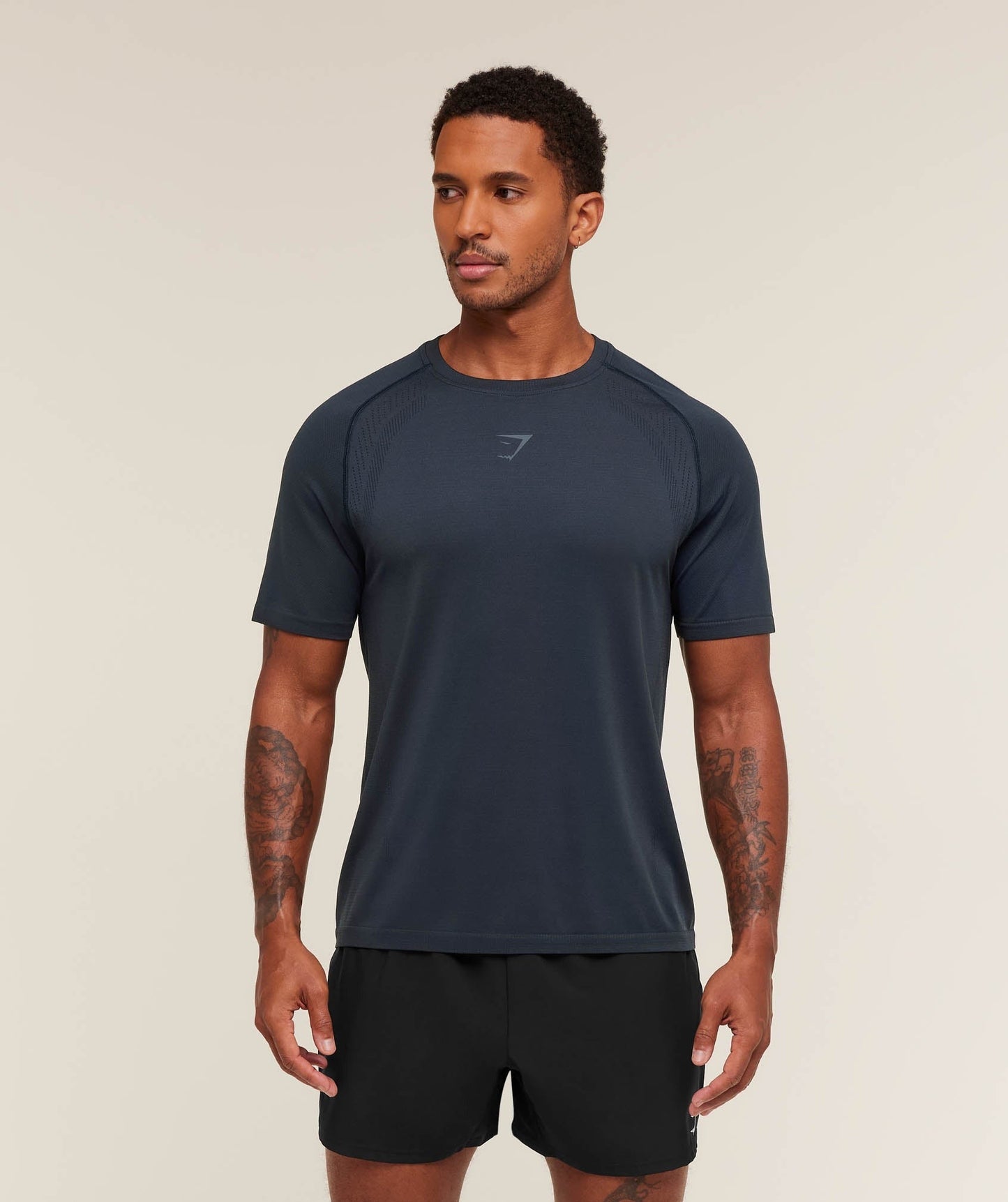 Gymshark Versatile Seamless T-Shirt - Heavy Blue/Navy