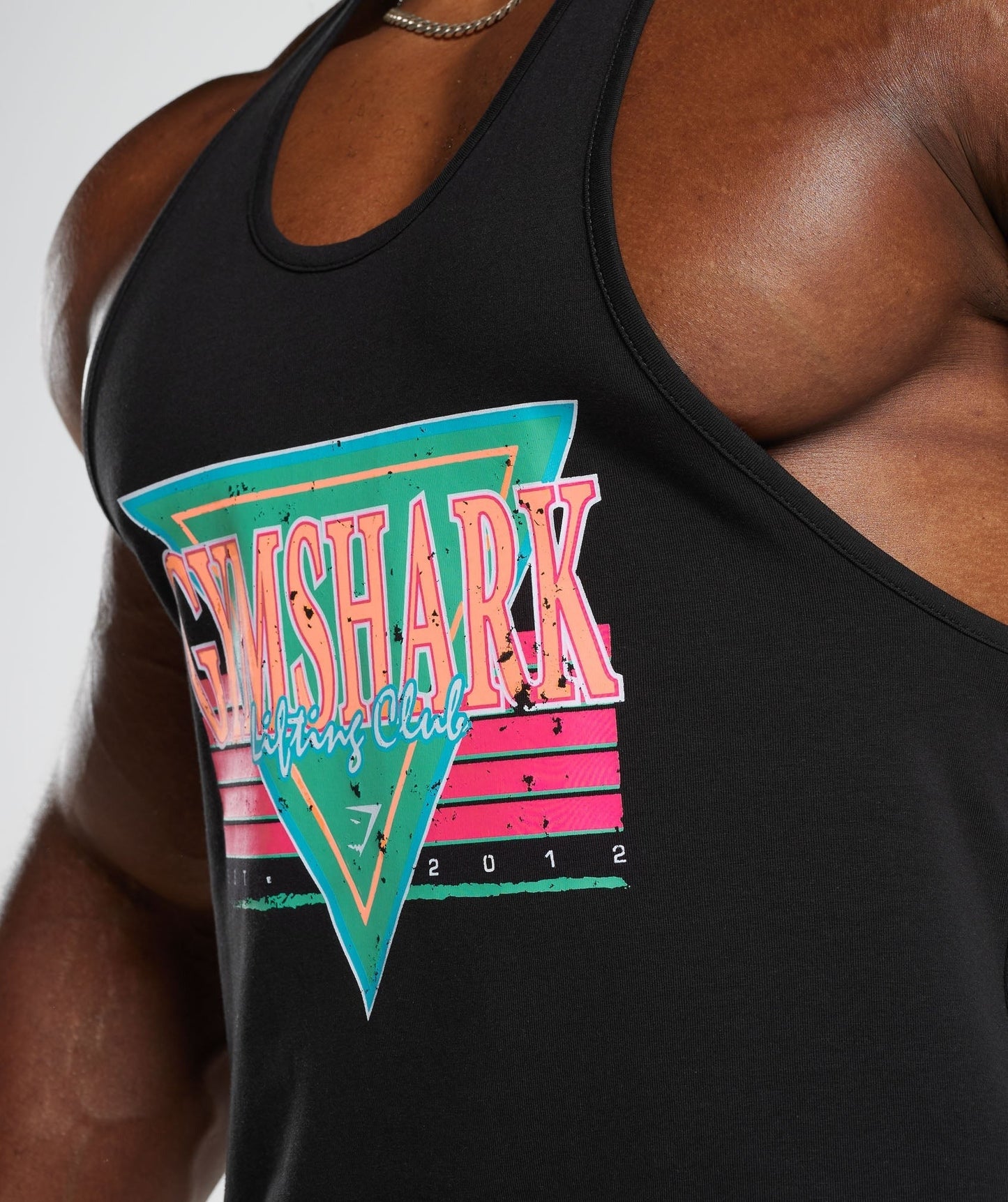 Gymshark Retrowave Stringer - Black