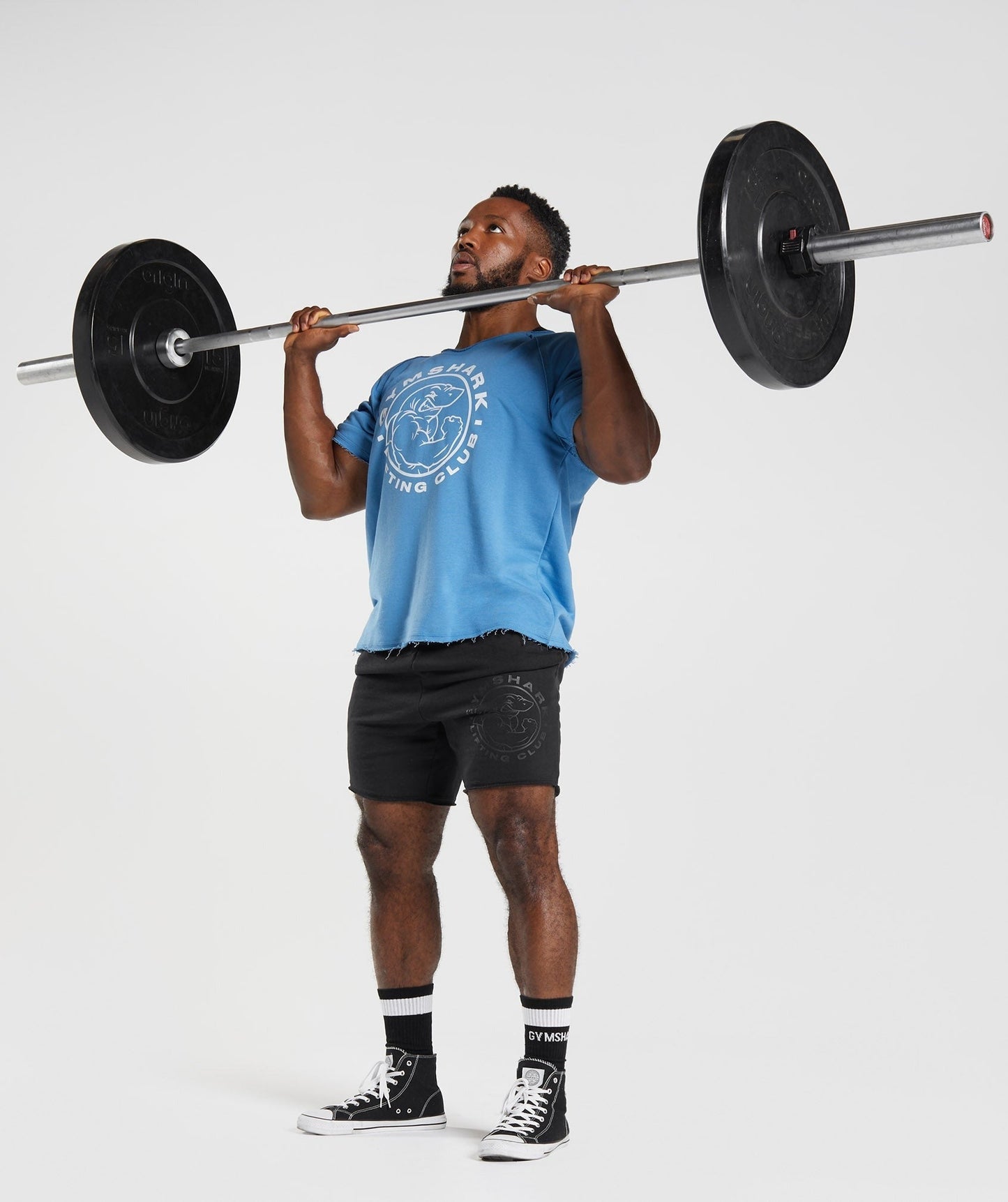 Gymshark Legacy Rag Top - Coastal Blue