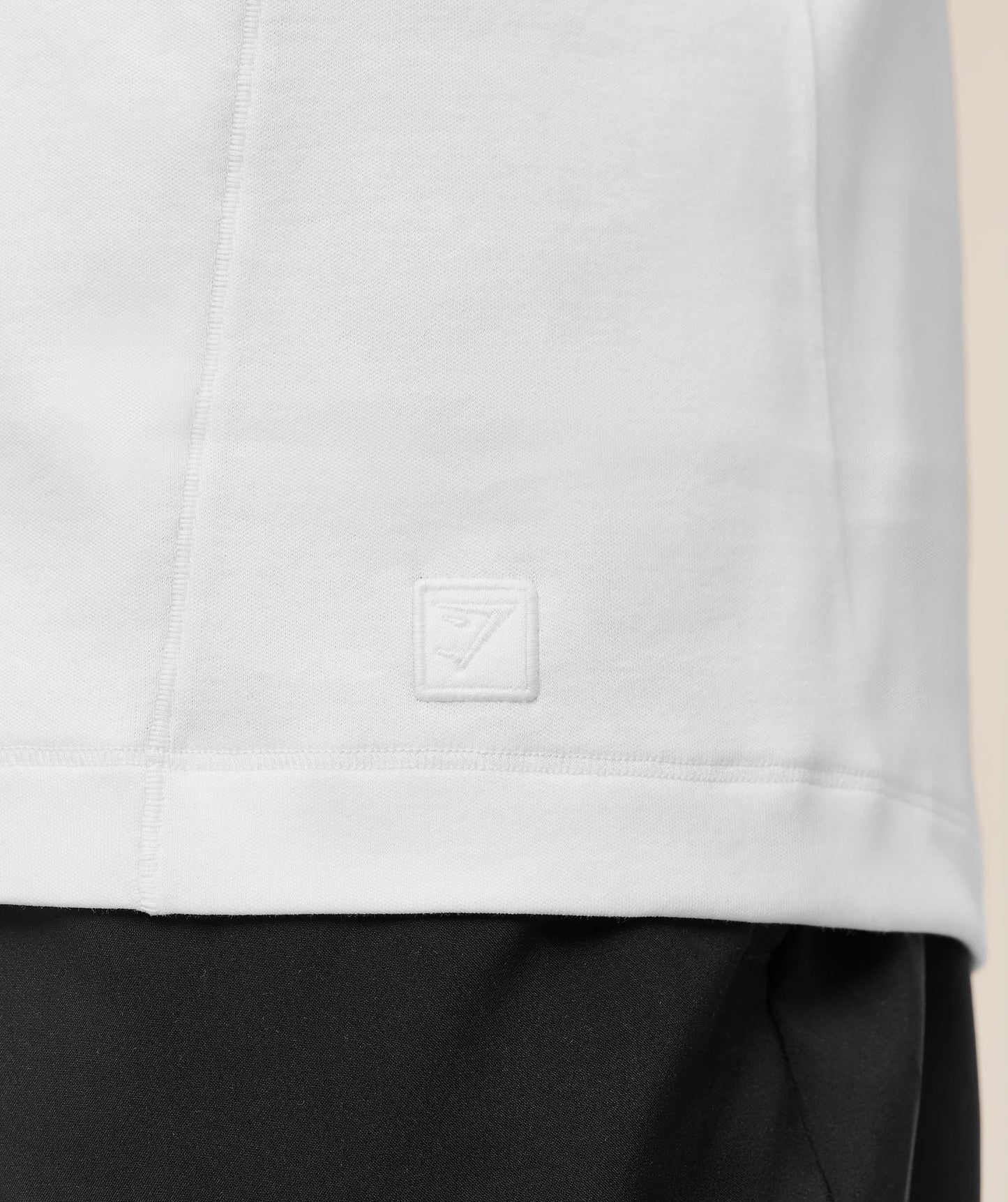 Gymshark Off Duty Long Sleeve T-Shirt - White