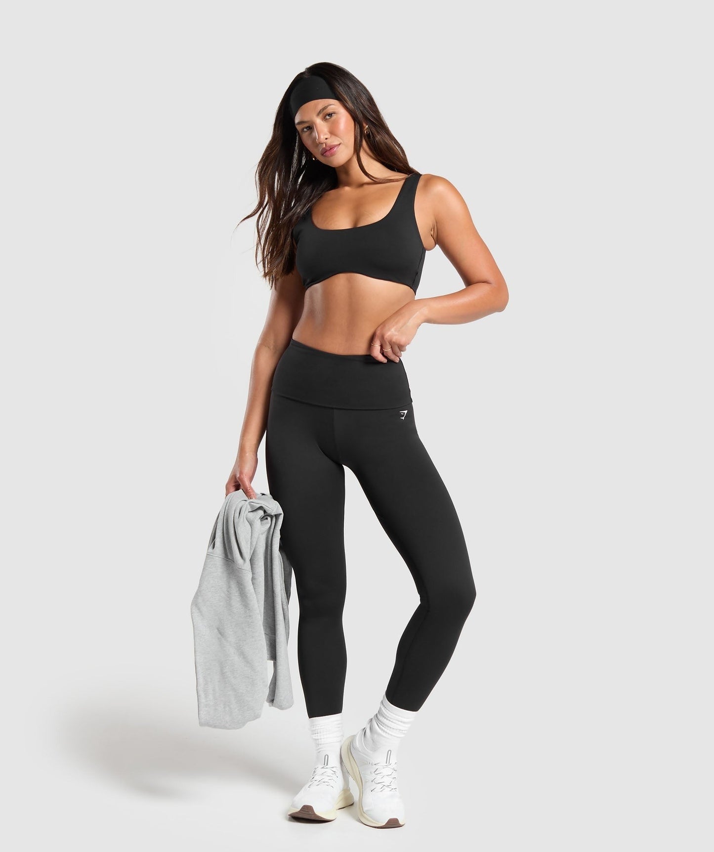 Gymshark Training Foldover Leggings - Black