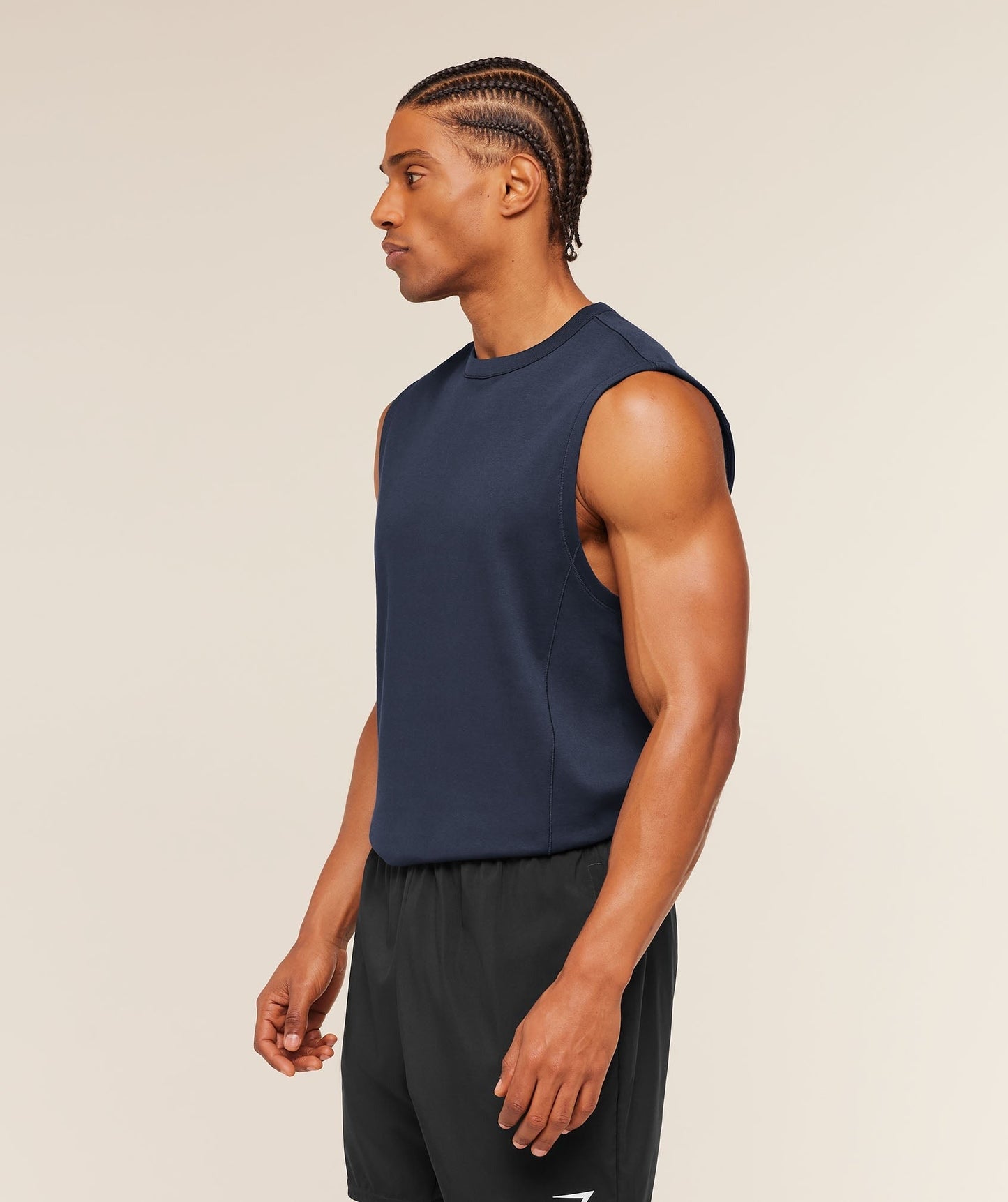 Gymshark Off Duty Tank - Heavy Blue