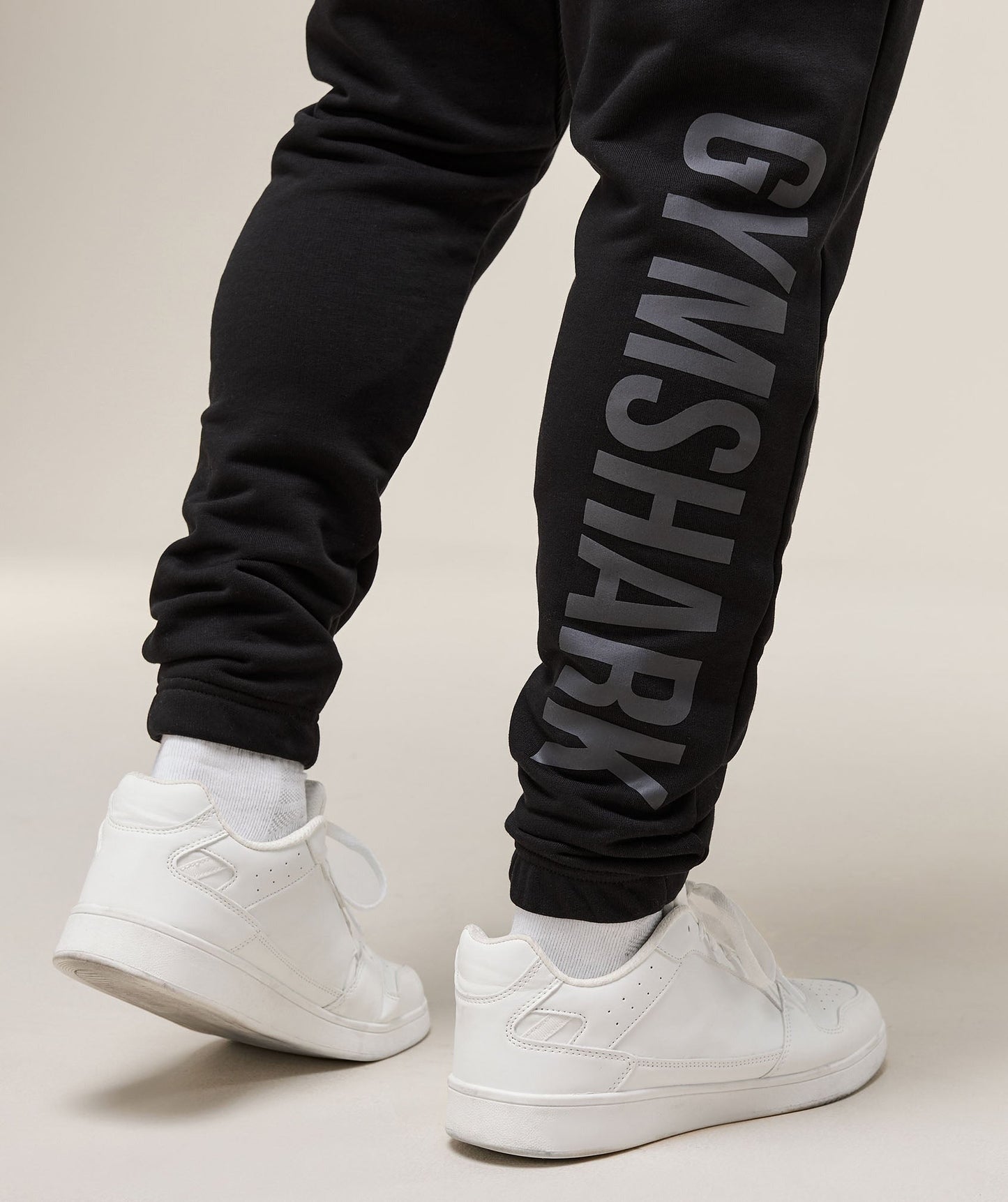 Gymshark Power Wordmark Joggers - Black