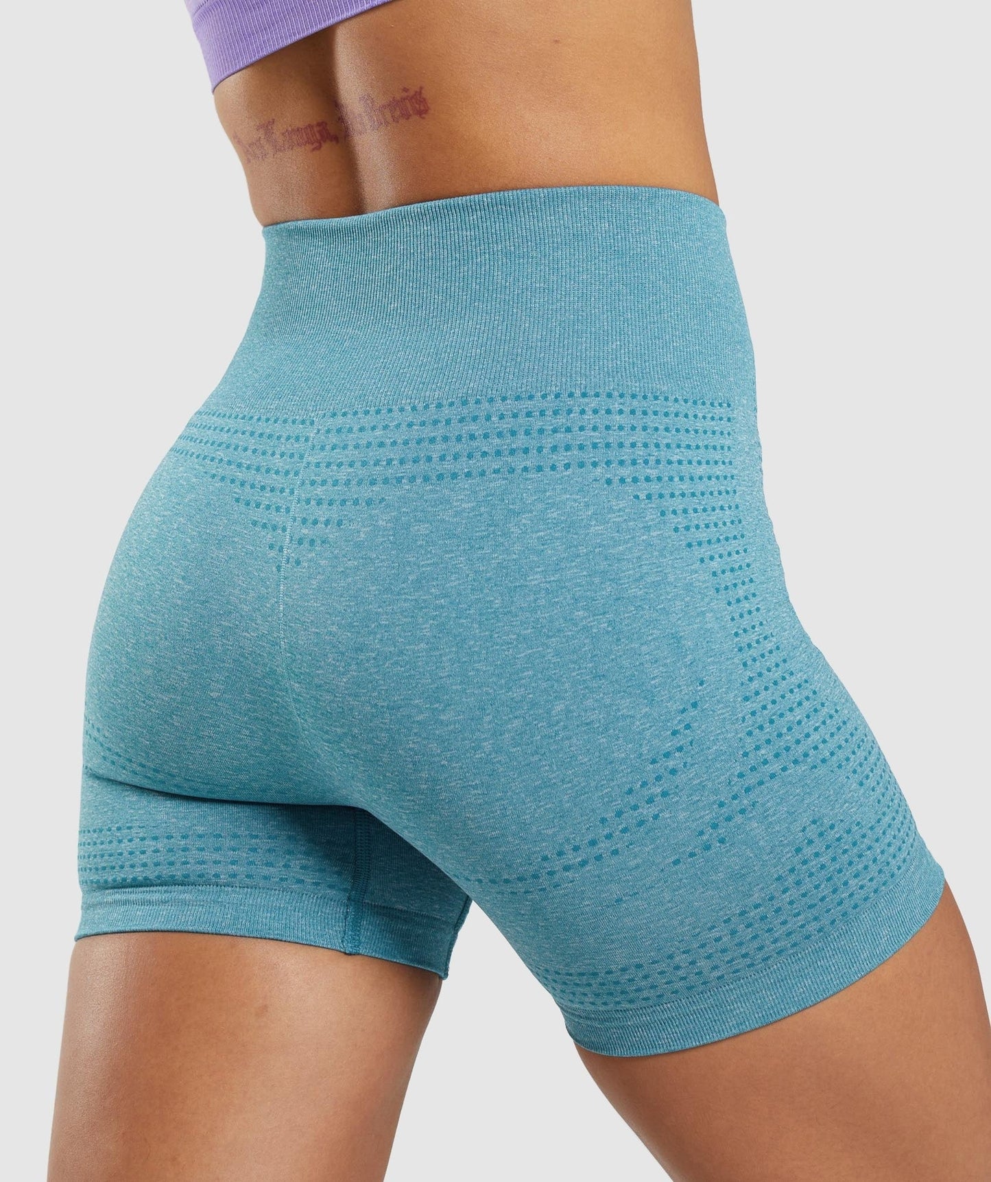 Gymshark Vital Seamless Shorts - Tahoe Teal Marl