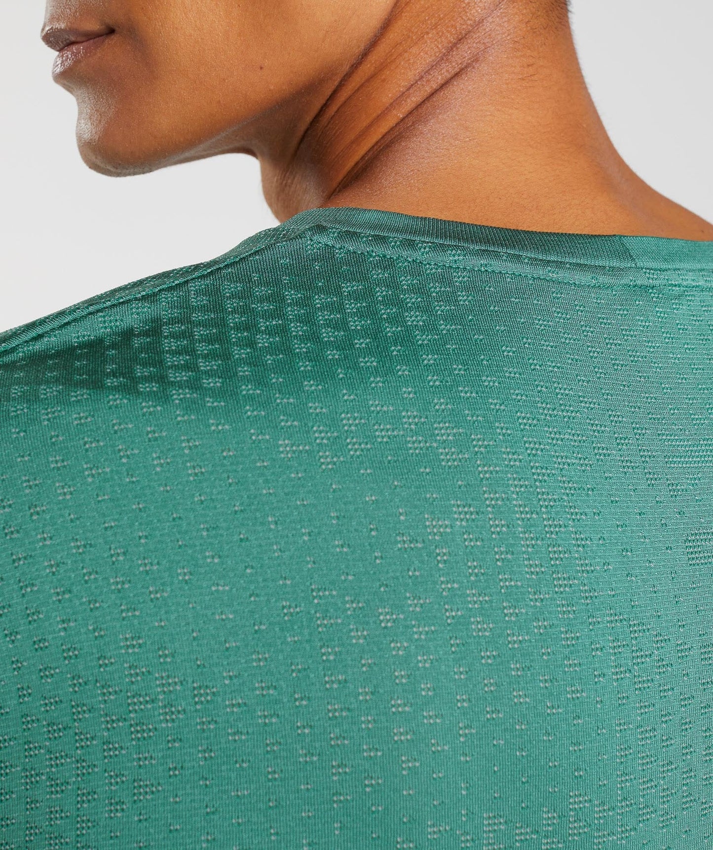 Gymshark Sport Seamless Long Sleeve T-Shirt - Hoya Green/Woodland Green