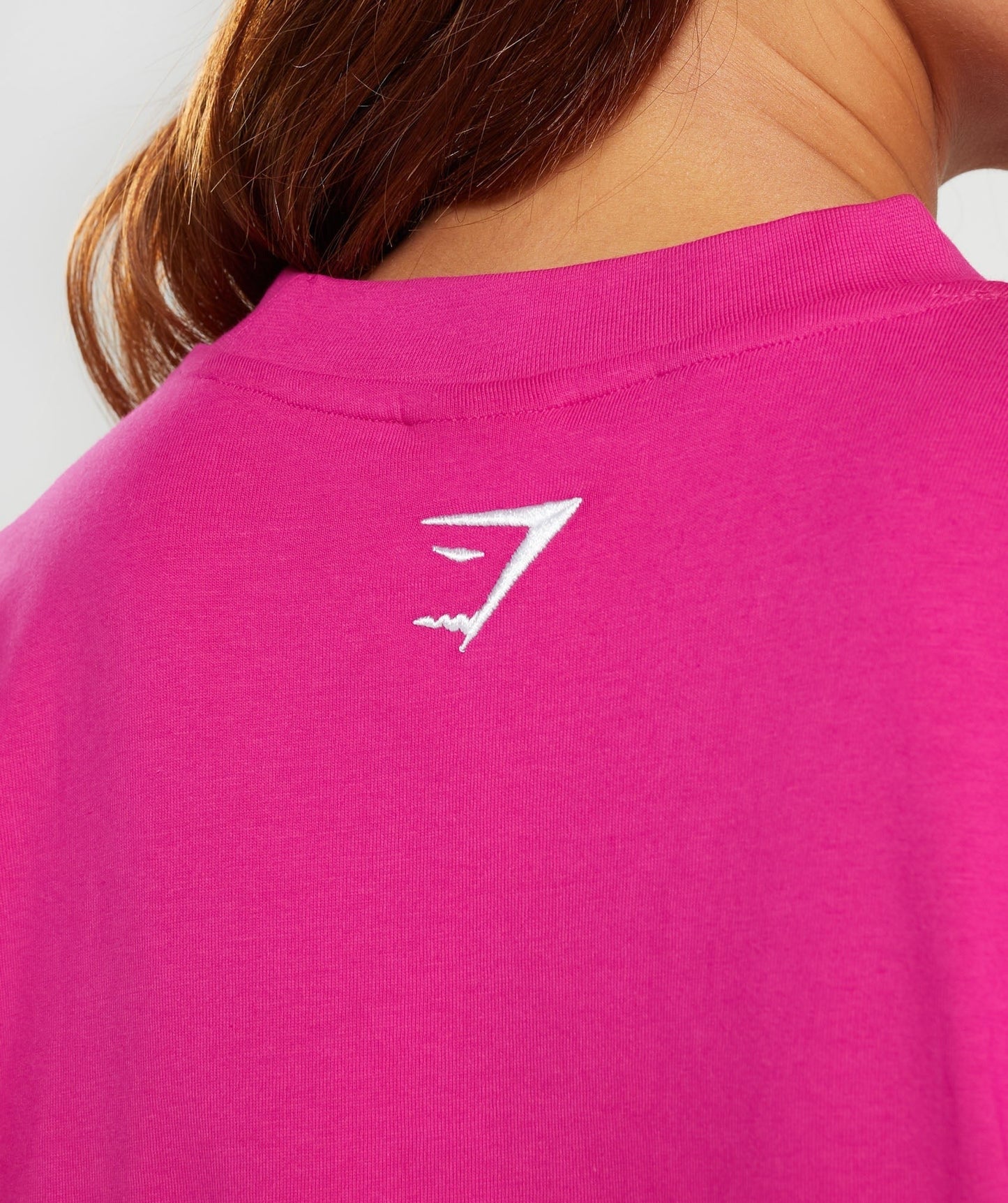 Gymshark Block Oversized T-Shirt - Bold Magenta
