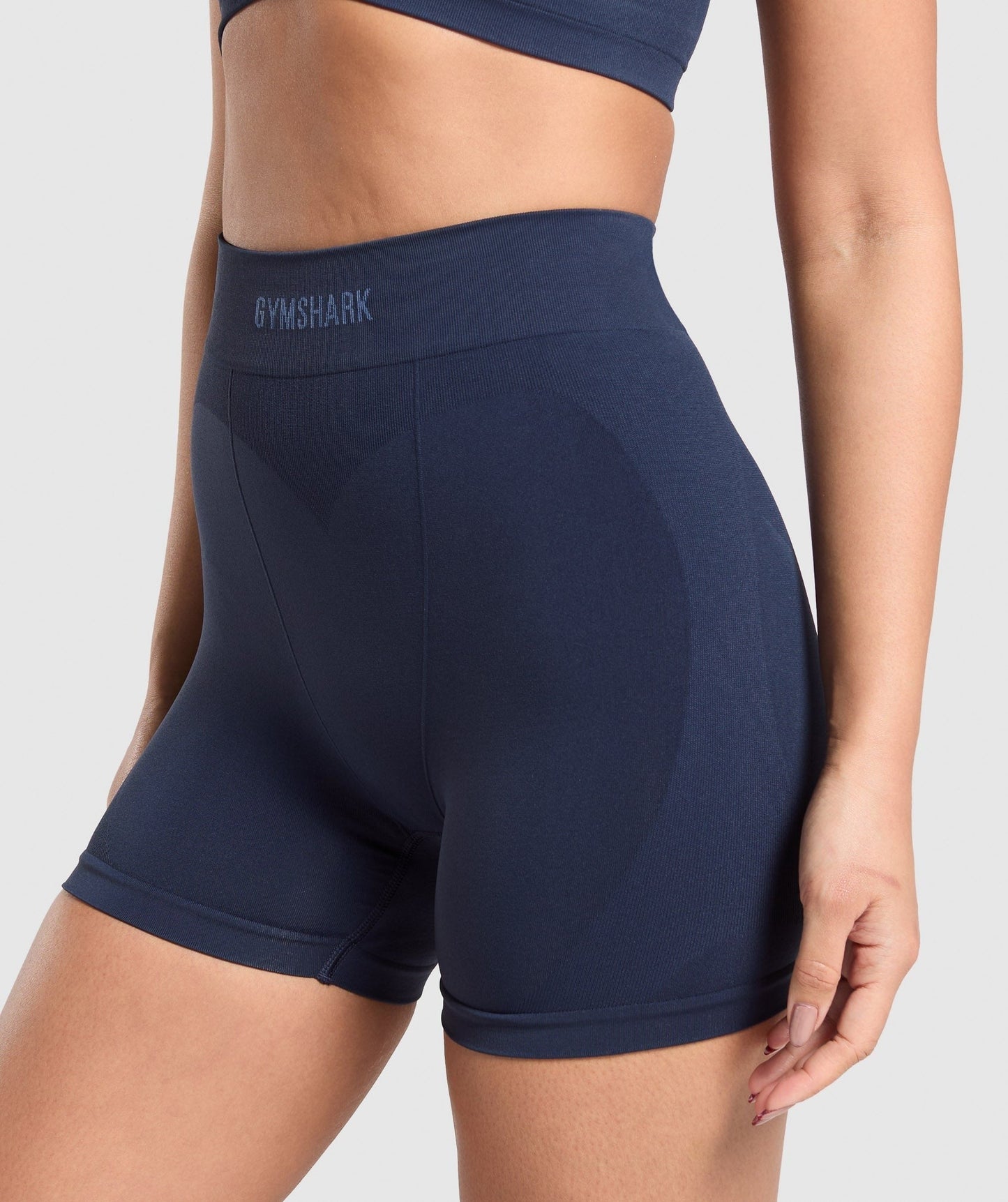 Gymshark Seamless Boxer - Heavy Blue