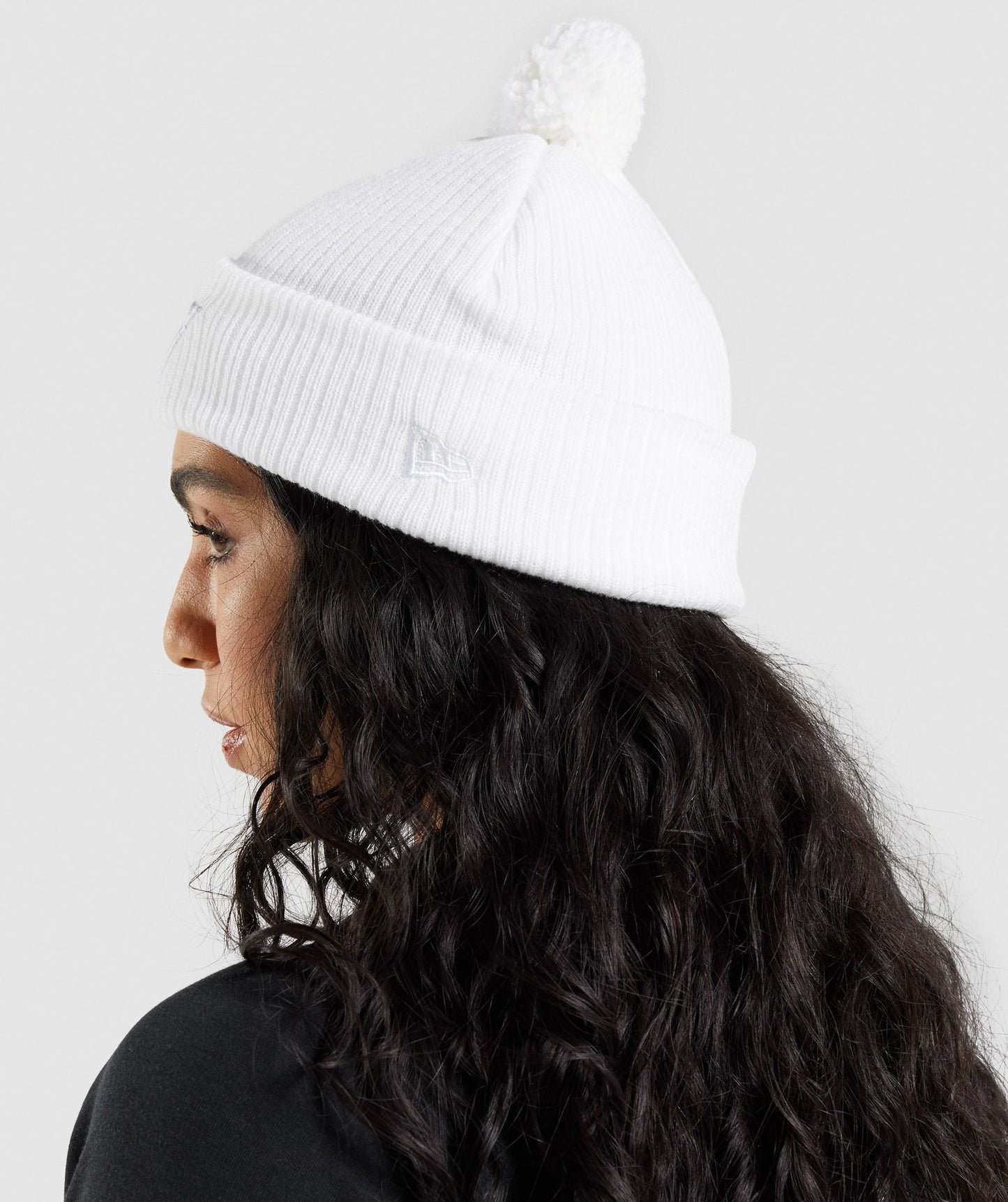 Gymshark New Era Mini Pom - White