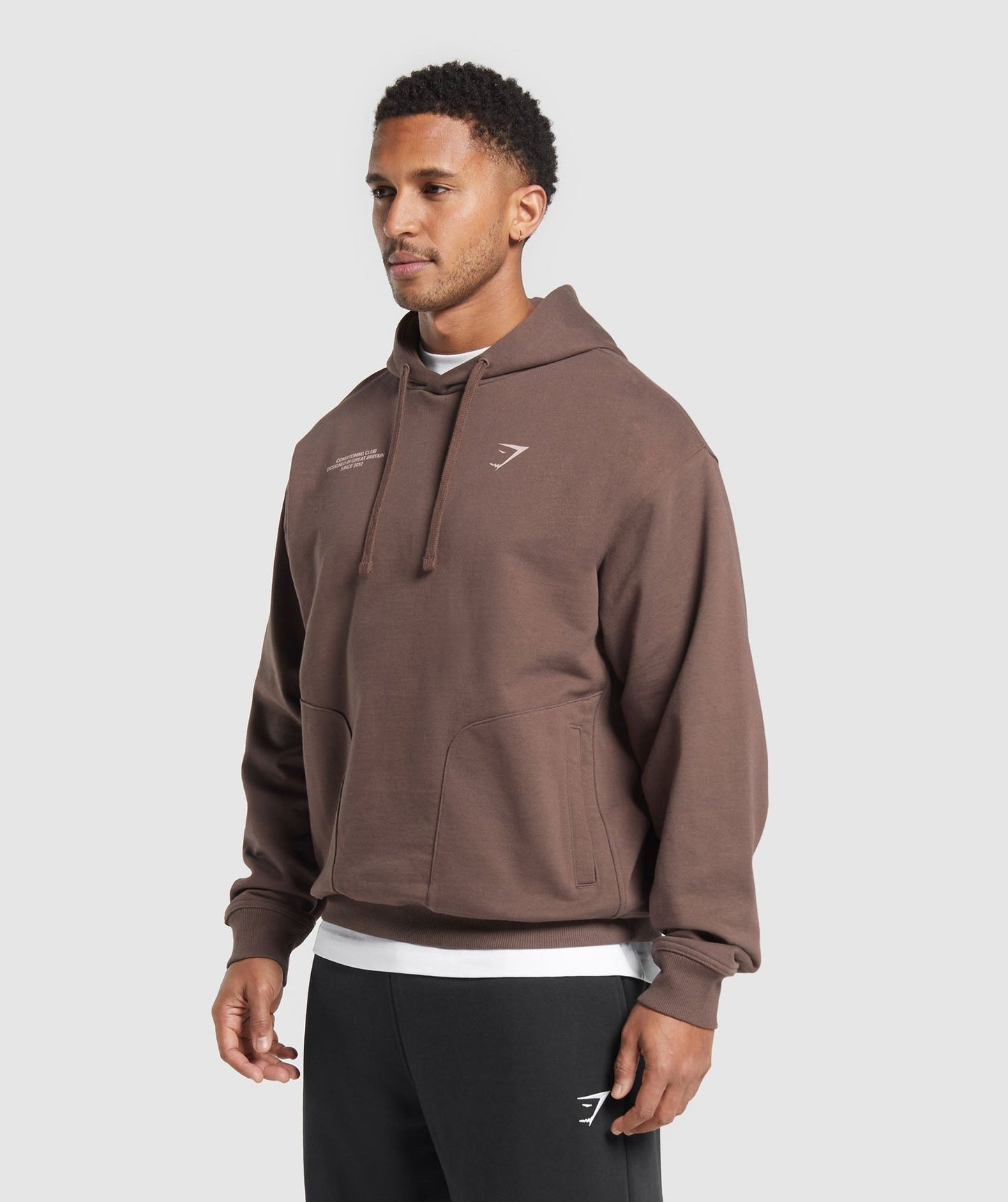 Gymshark Conditioning Club Hoodie - Walnut Brown