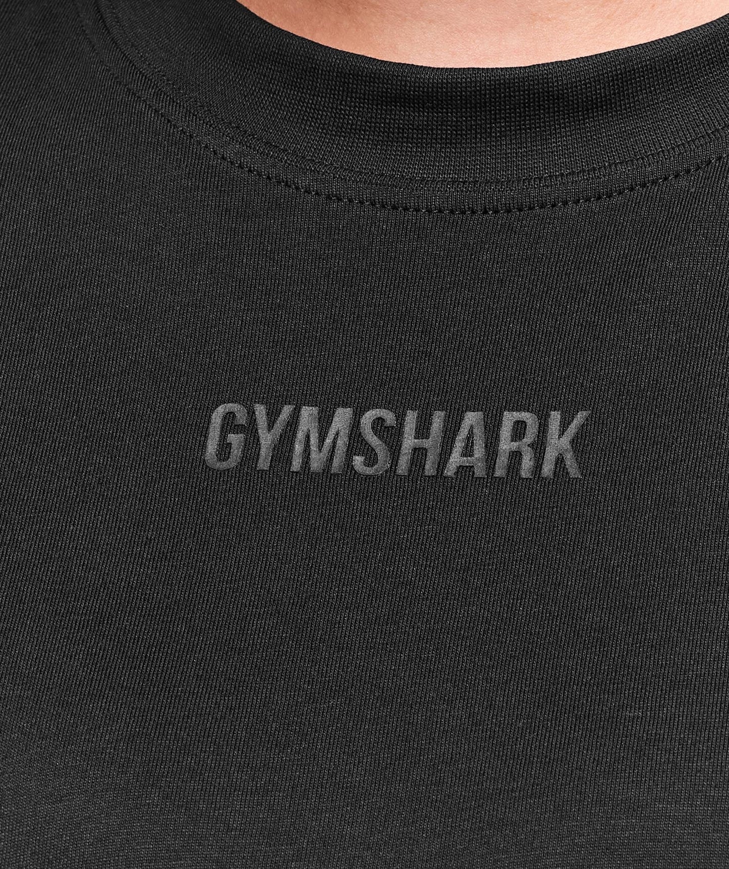 Gymshark Block Oversized T-Shirt - Black
