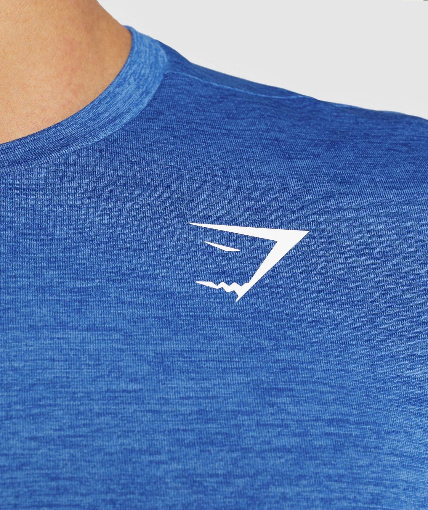 Gymshark Arrival Marl T-Shirt - Athletic Blue/Javelin Blue Marl