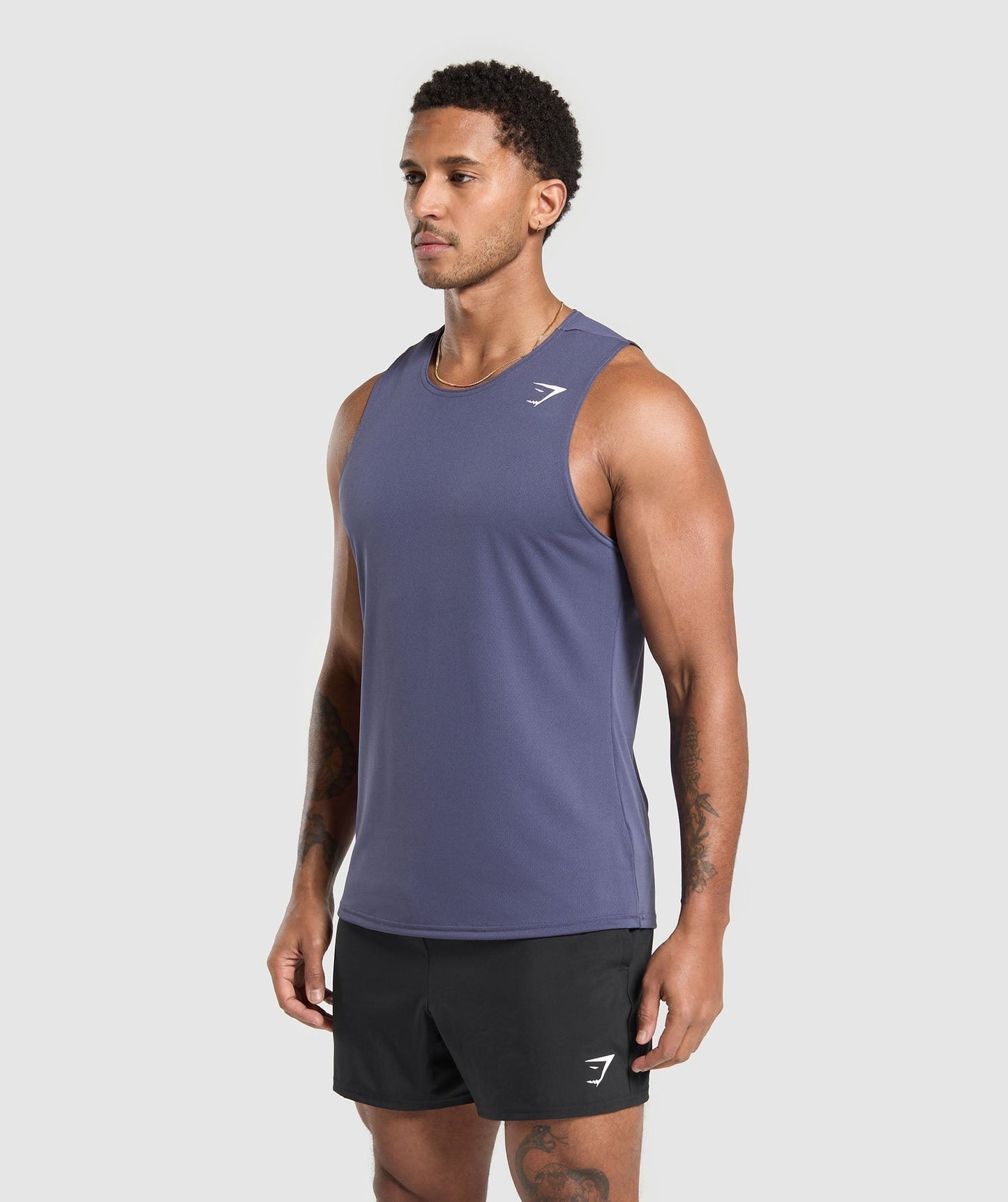 Gymshark Arrival Tank - Weighted Purple