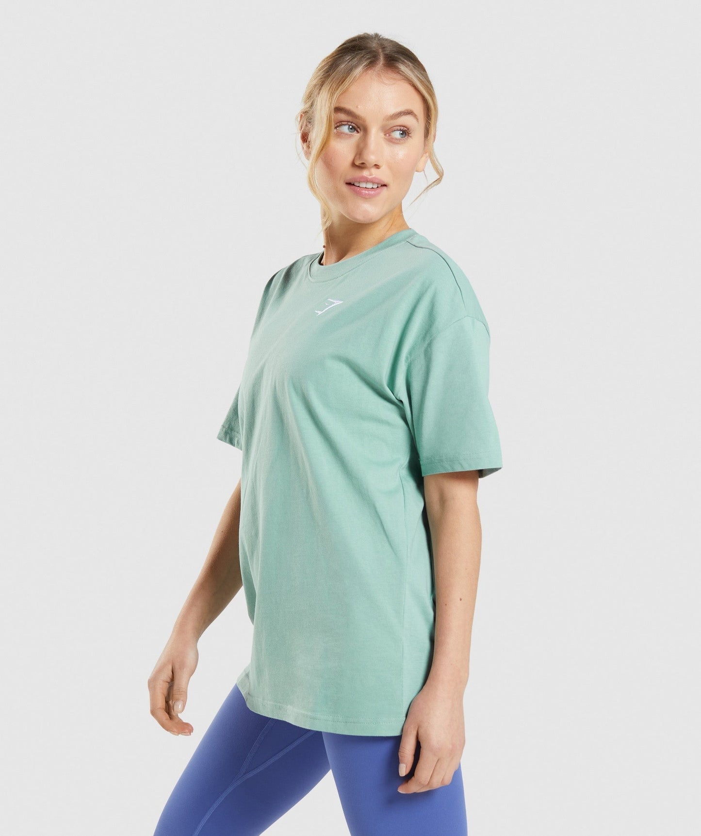 Gymshark Training Oversized T-Shirt - Maya Blue