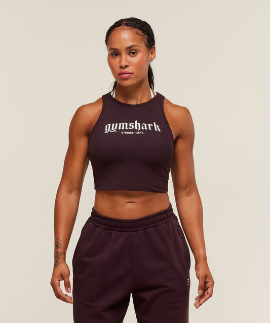 Gymshark Strength Department Tank - Cherry Purple