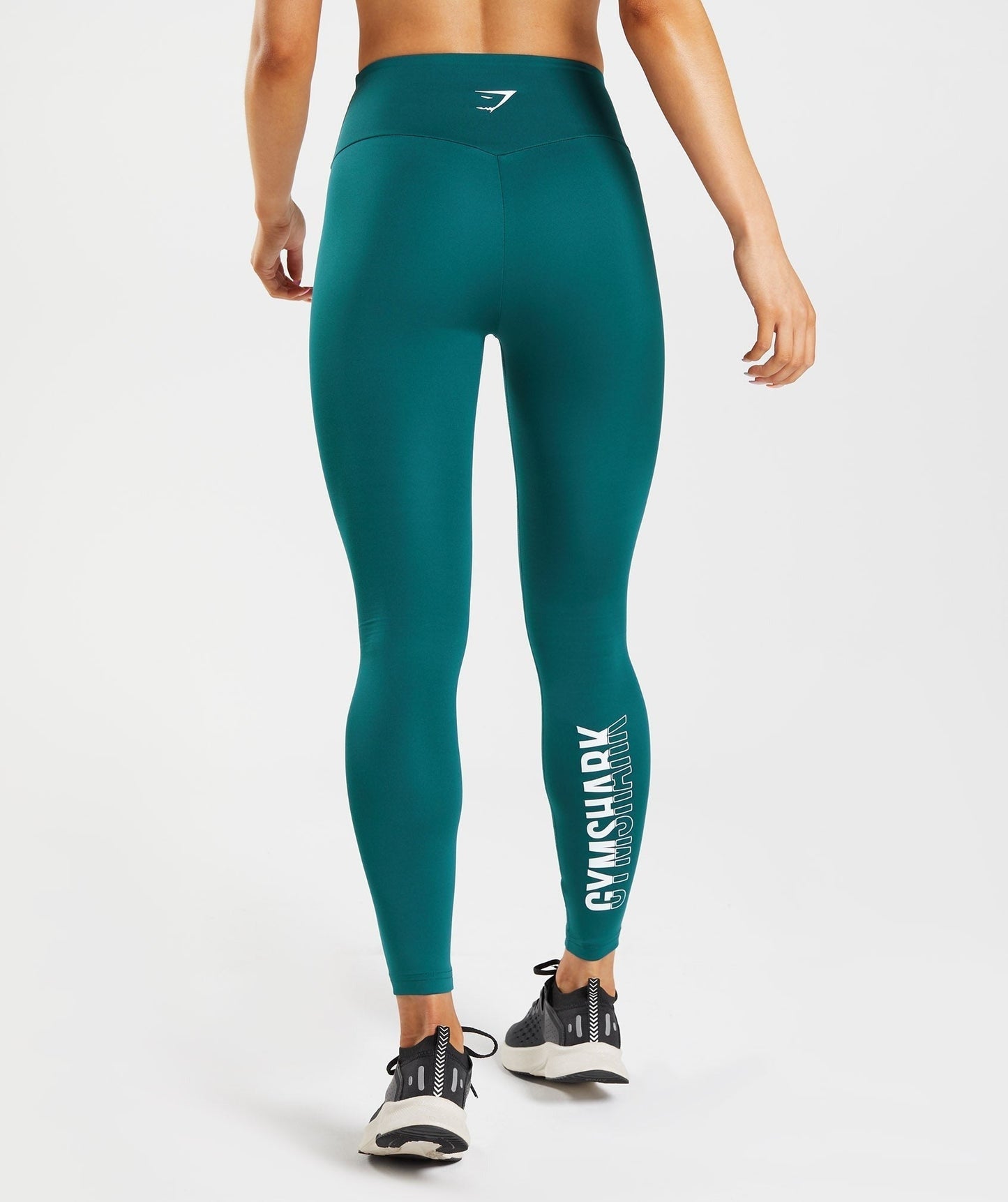 Gymshark FRACTION LEGGINGS - Winter Teal
