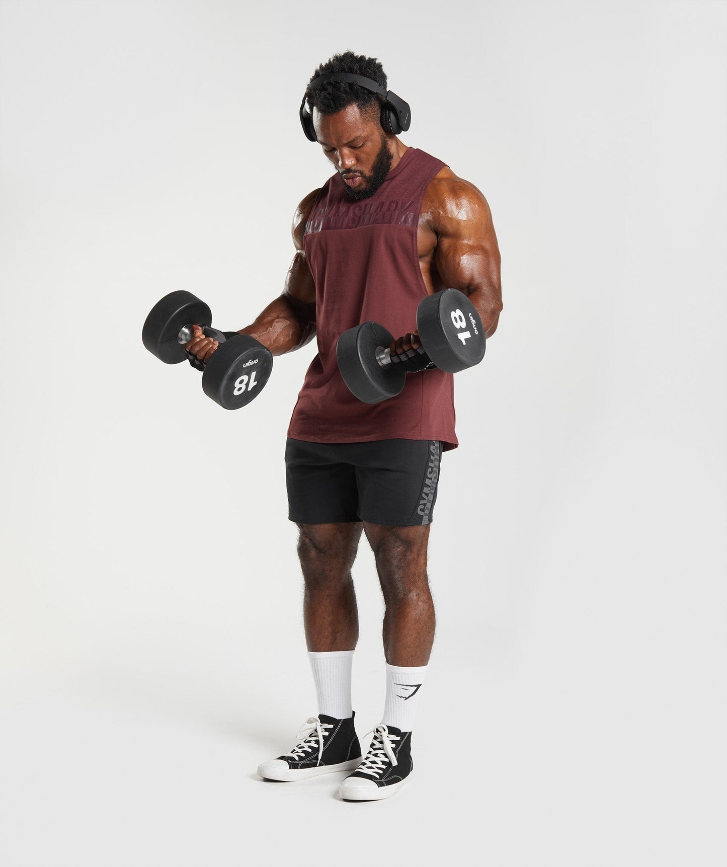 Gymshark Bold React 5" Shorts - Black