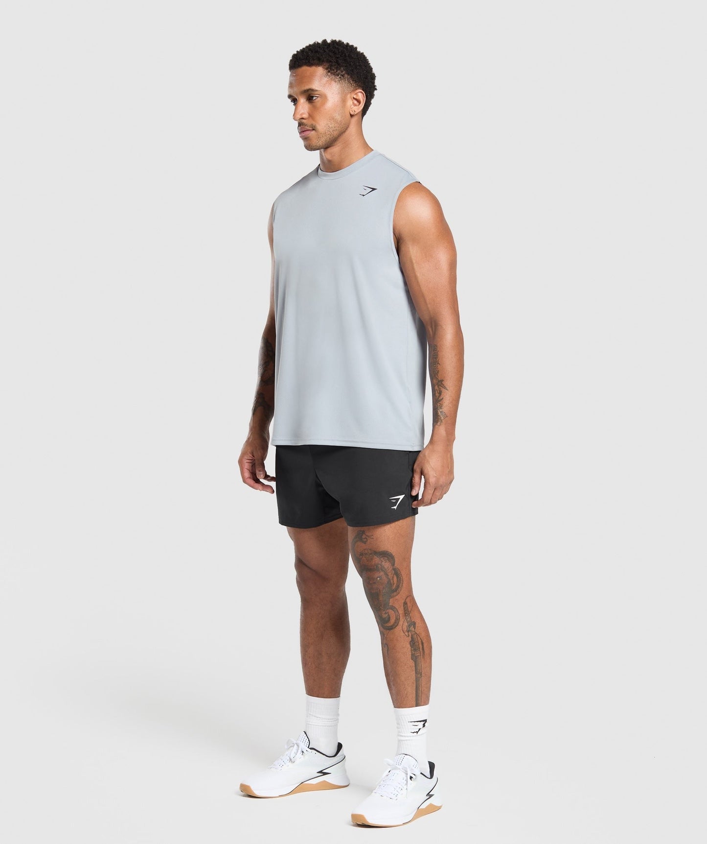 Gymshark Arrival Oversized Tank - Metal Purple