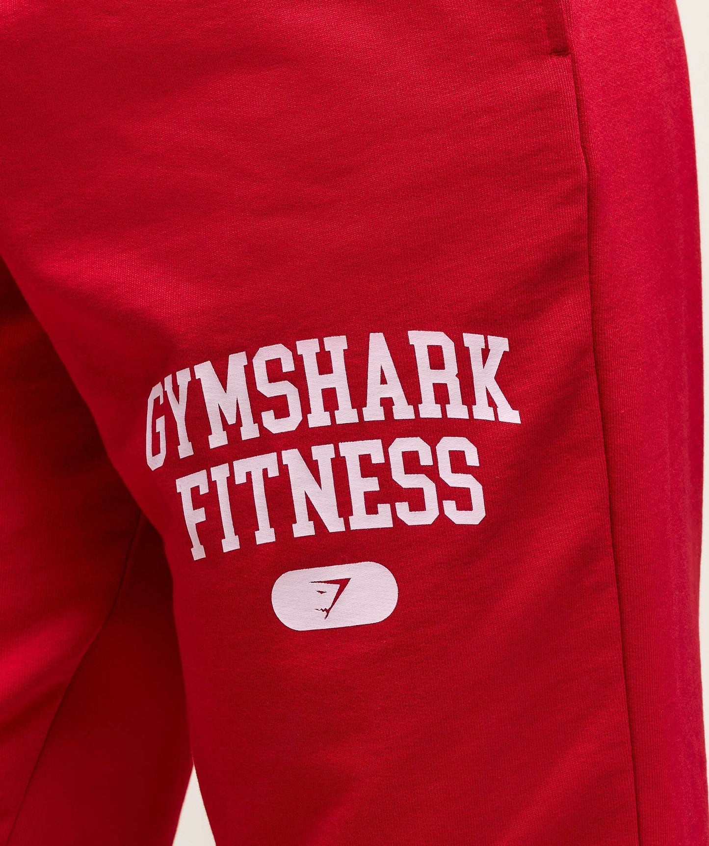 Gymshark Campus Graphic Oversized Jogger - Conditioning Red