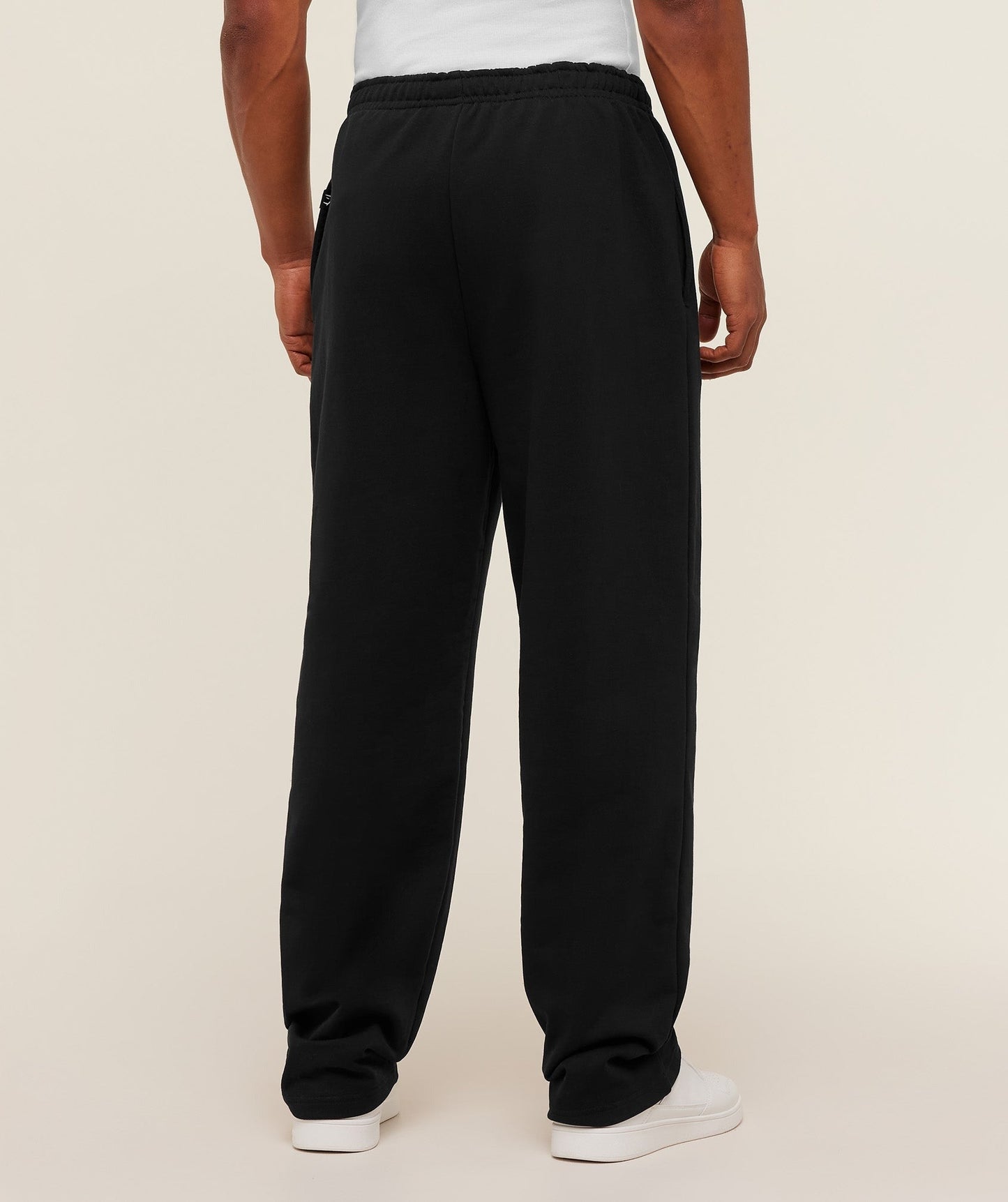 Gymshark Eagle Band Style Graphic Straight Leg Pants - GS Black