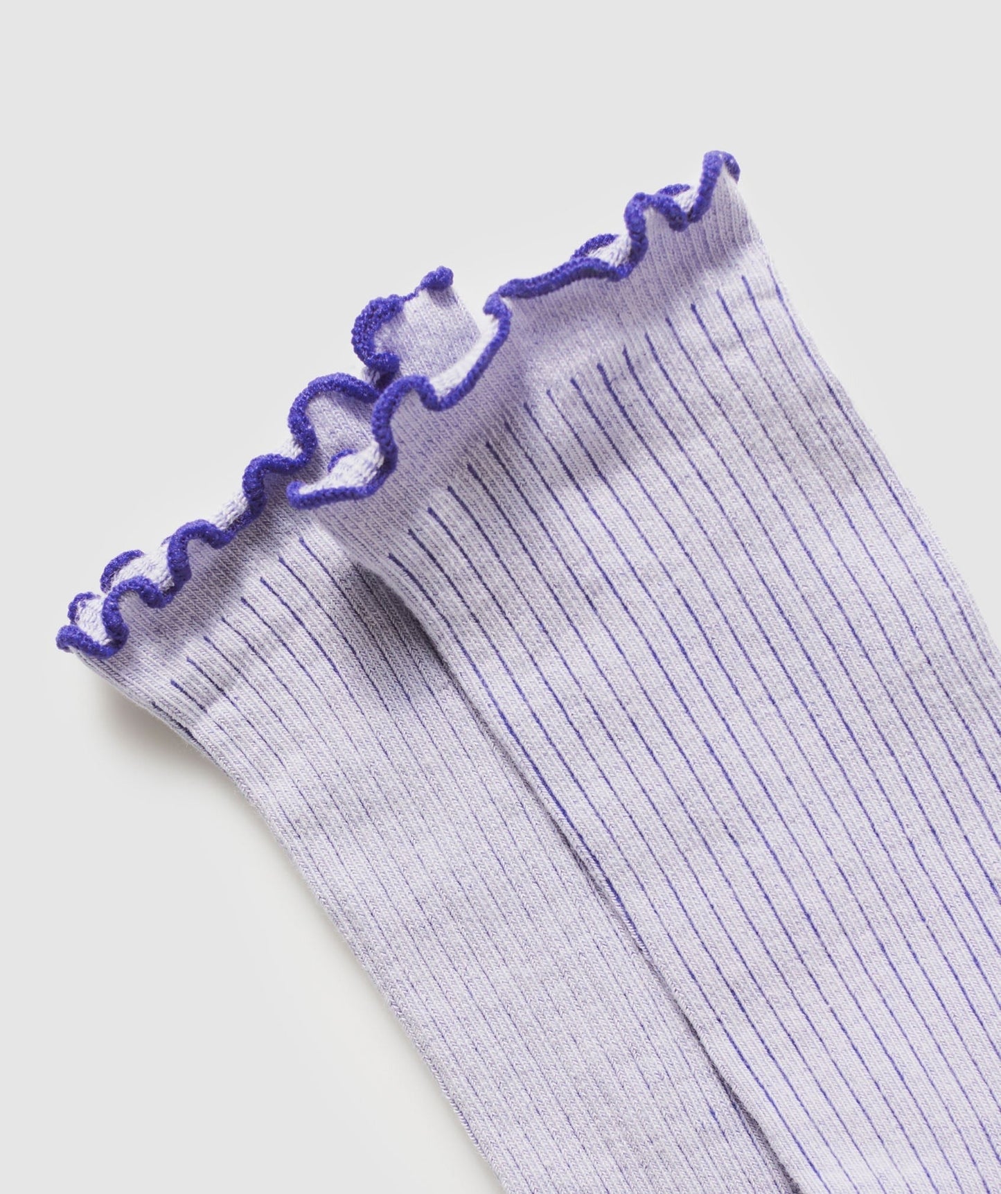 Gymshark Frill Crew Single Sock - Fresh Lilac/Cobalt Purple