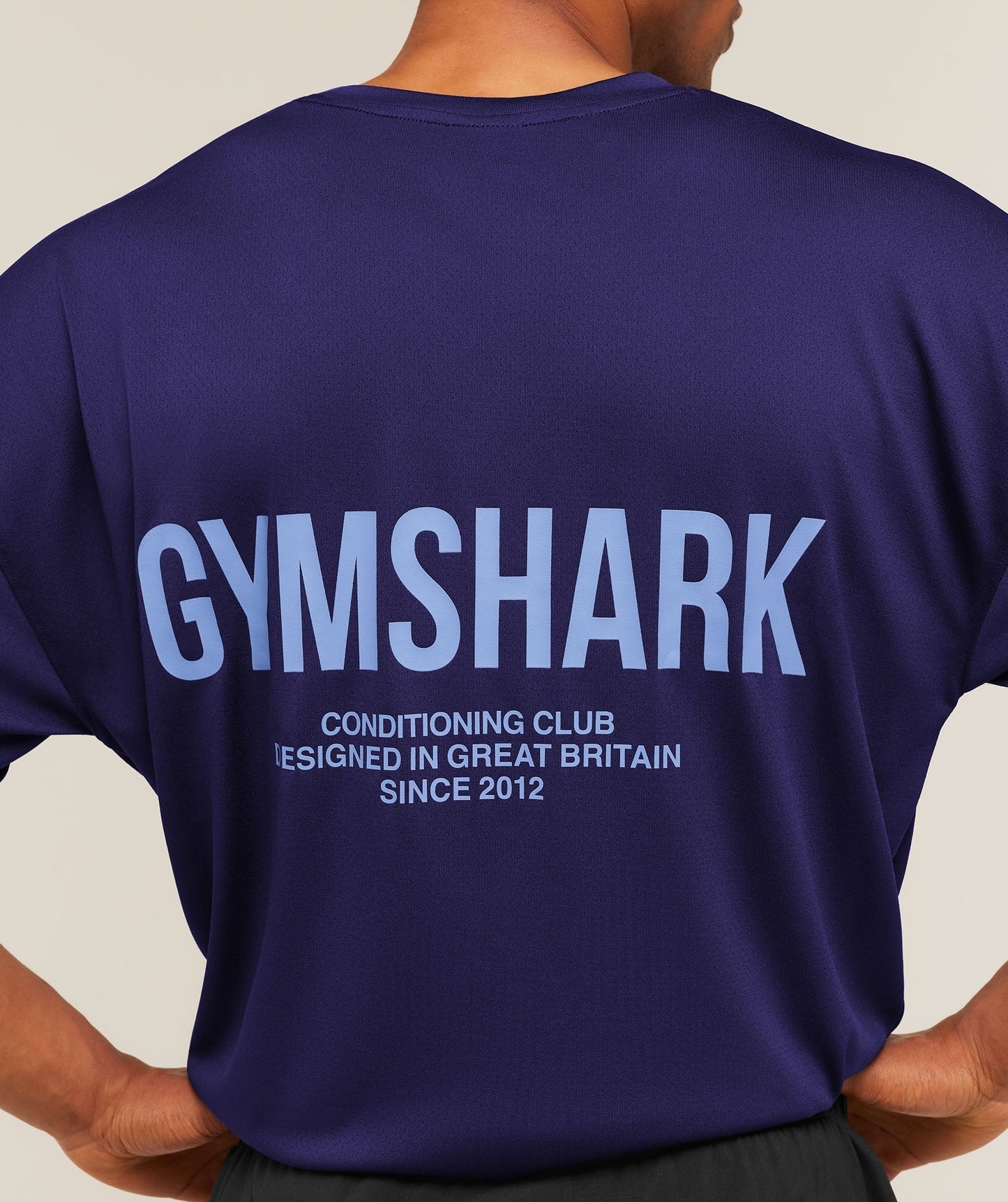 Gymshark Conditioning Club Oversized T-Shirt - Indigo Purple/Steady Purple