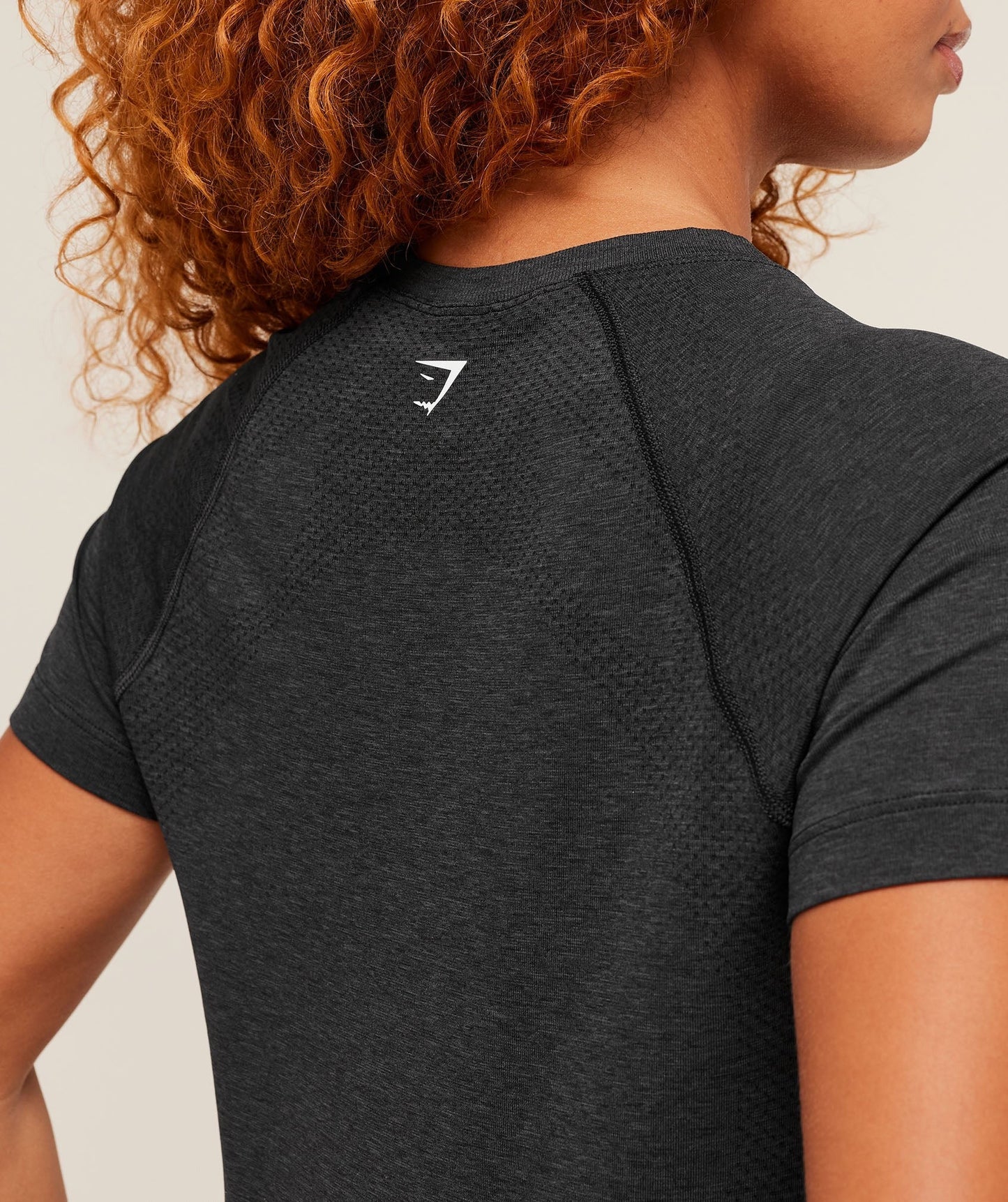 Gymshark Vital Seamless 2.0 Light T-Shirt - Black Marl