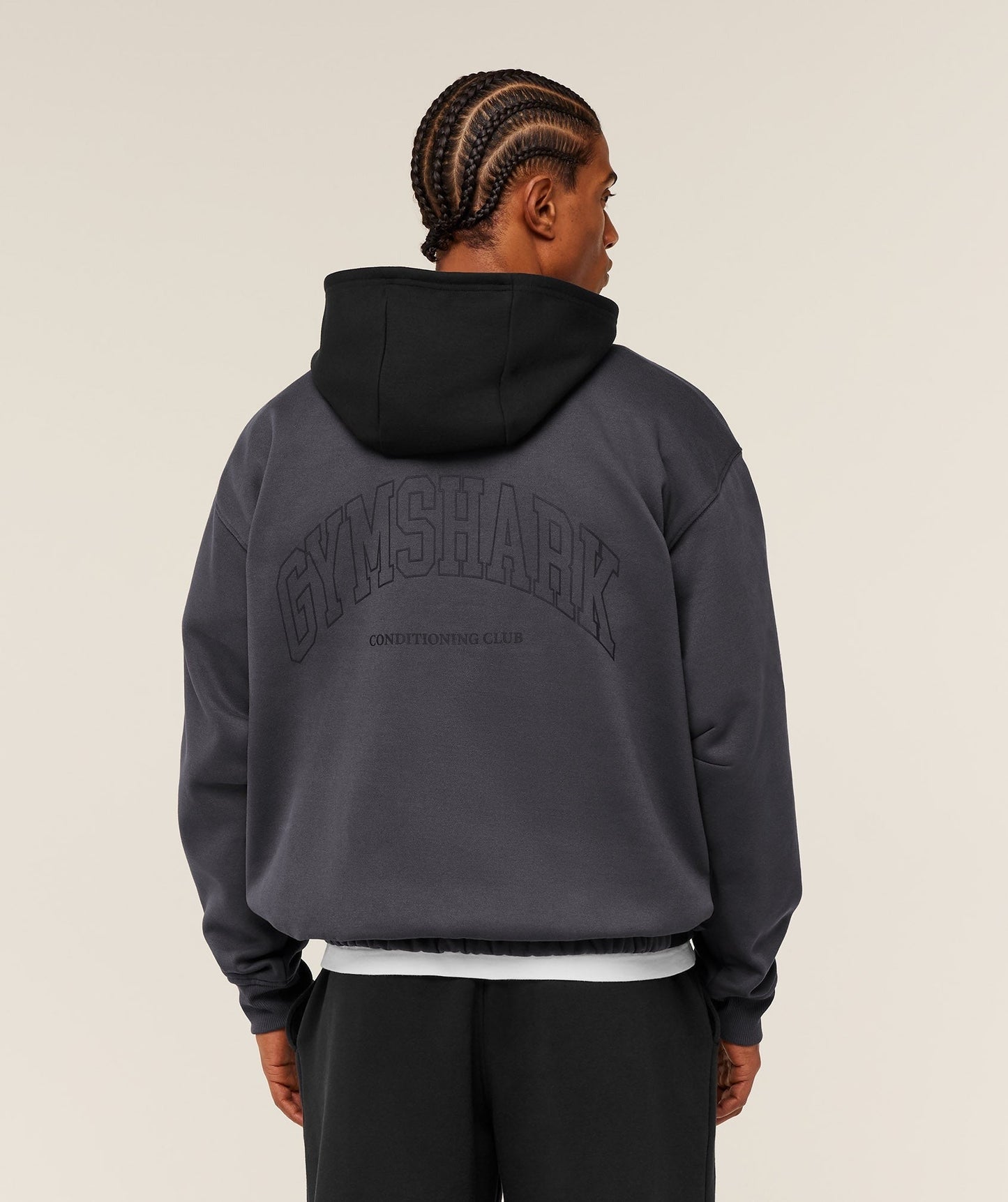Gymshark Collegiate Tech Hoodie - Grey