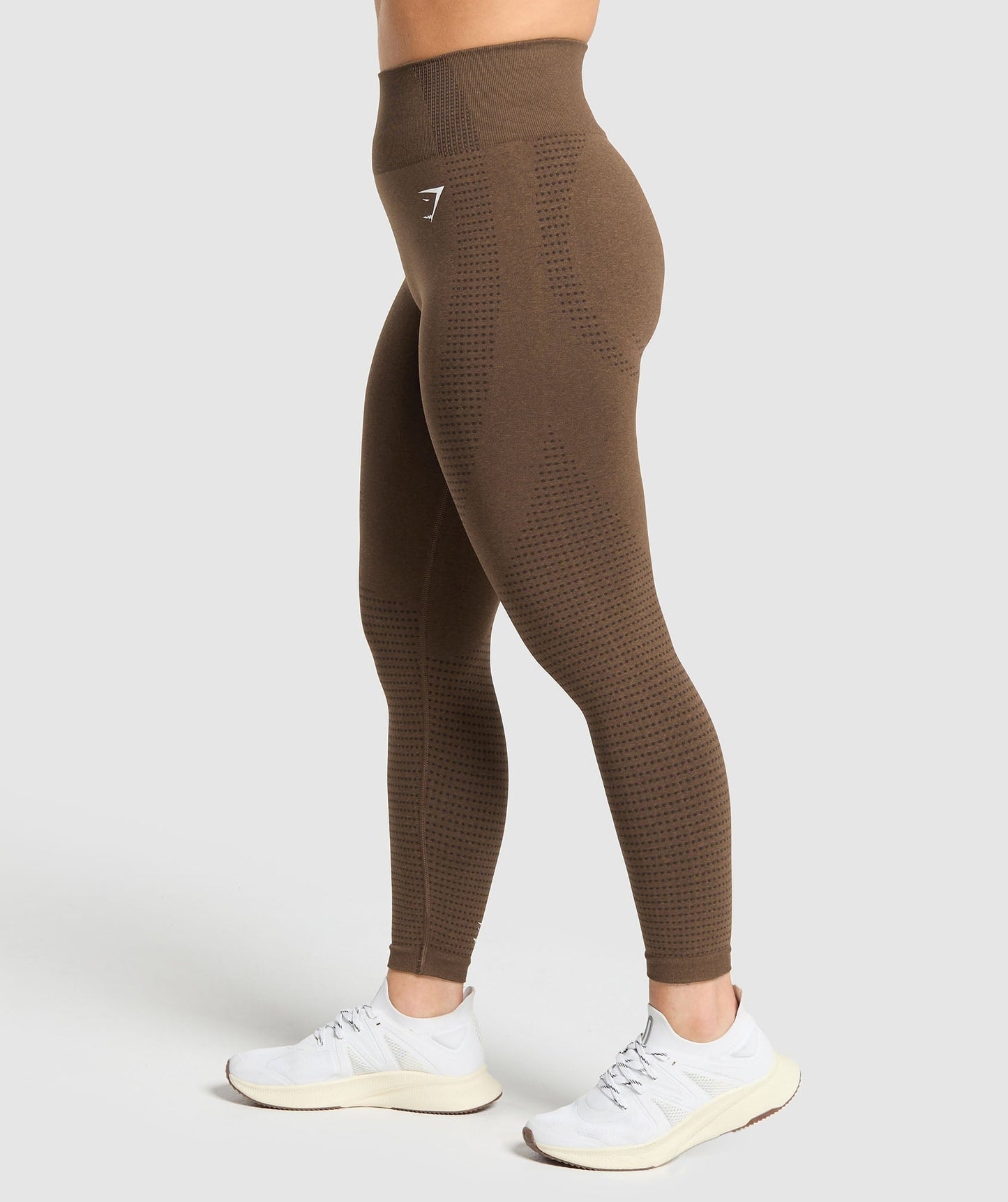 Gymshark Vital Short Leggings - Espresso Marl