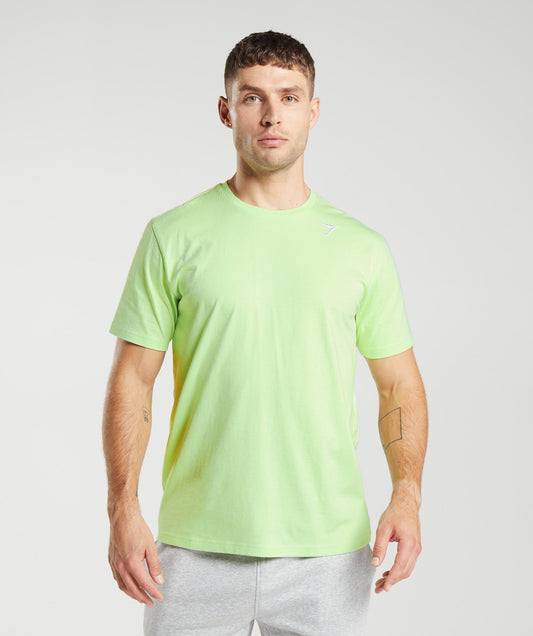 Gymshark Crest T-Shirt - Kiwi Green
