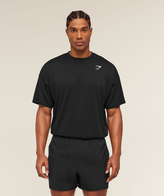 Gymshark Arrival Oversized T-Shirt - Black