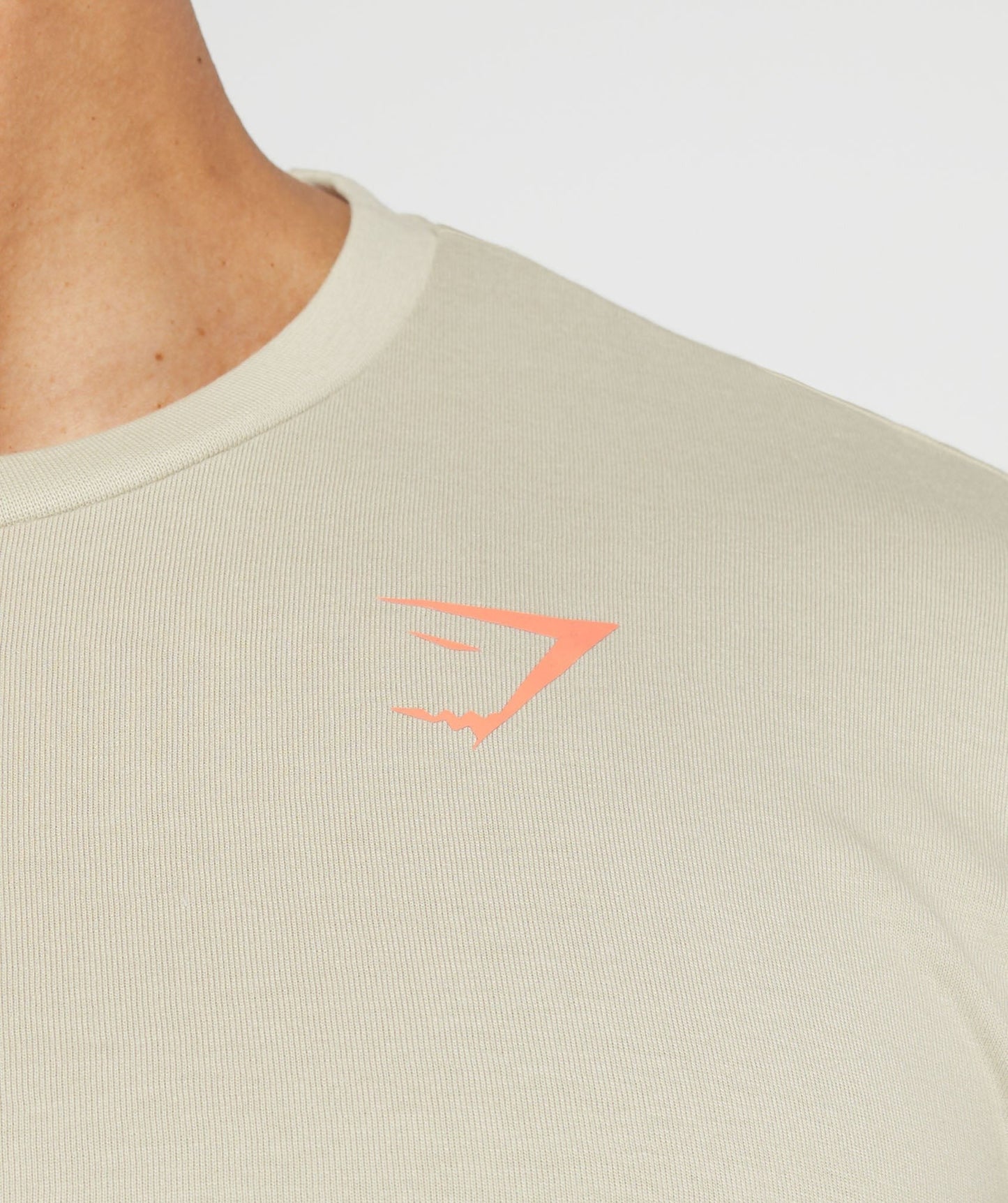 Gymshark Lifting Club Long Sleeve T-Shirt - Washed Stone Brown