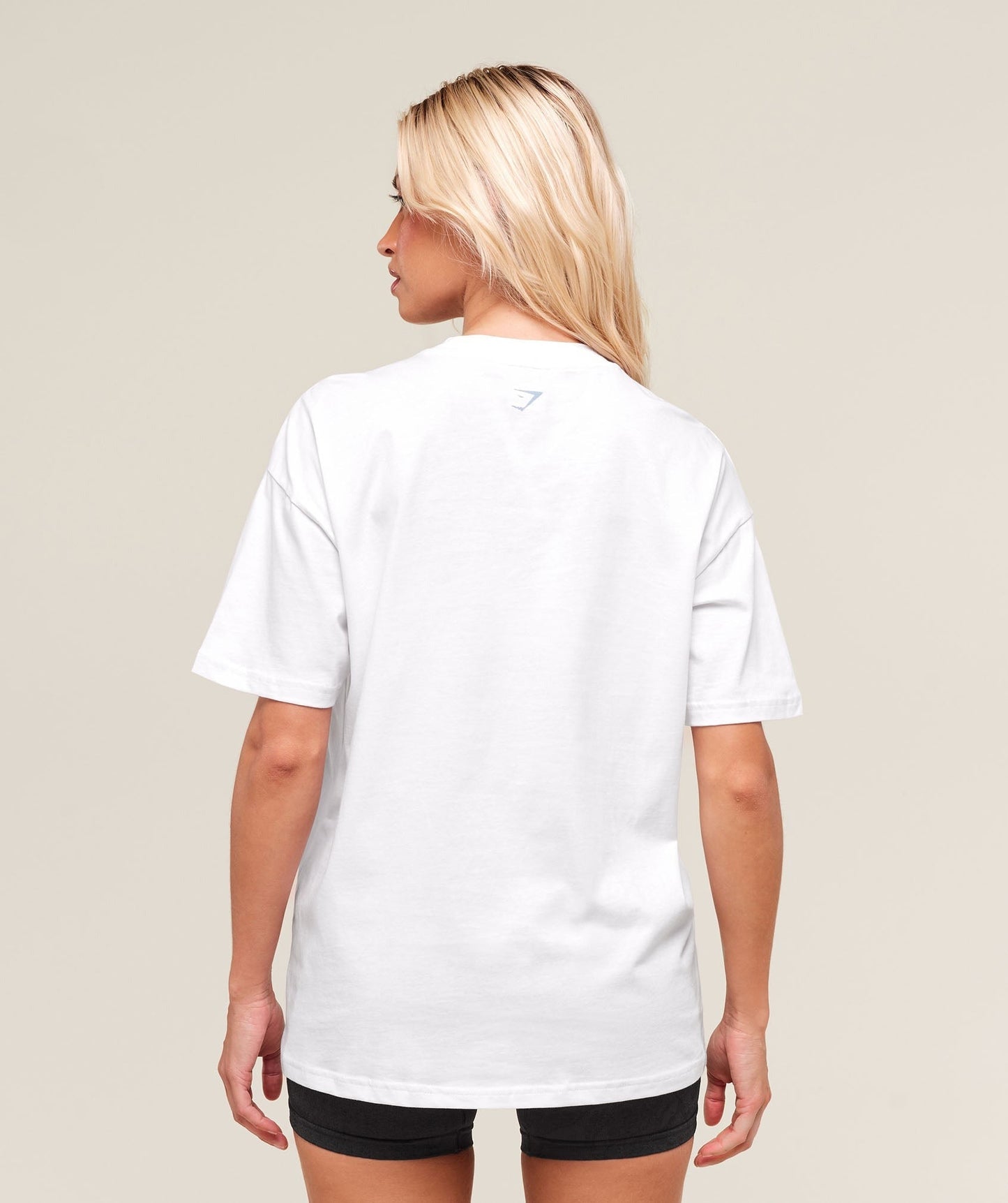 Gymshark Collegiate Graphic T-Shirt - White